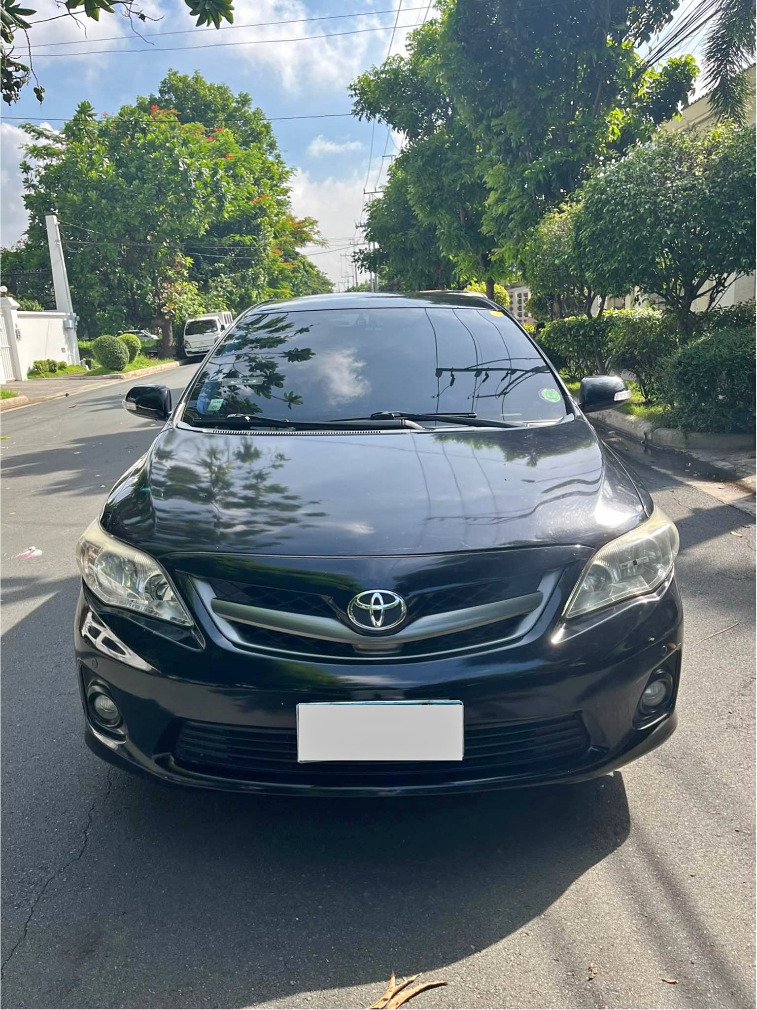 JDM ZR6 Style Front Grille - 2011-2013 Toyota Corolla Altis, Matte Black, JX Brand, Direct Replacement