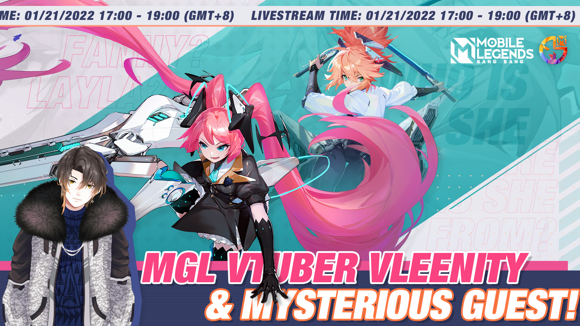 Mobile Legends: Bang Bang - MGL vtuber Vleenity & Mysterious guest ...