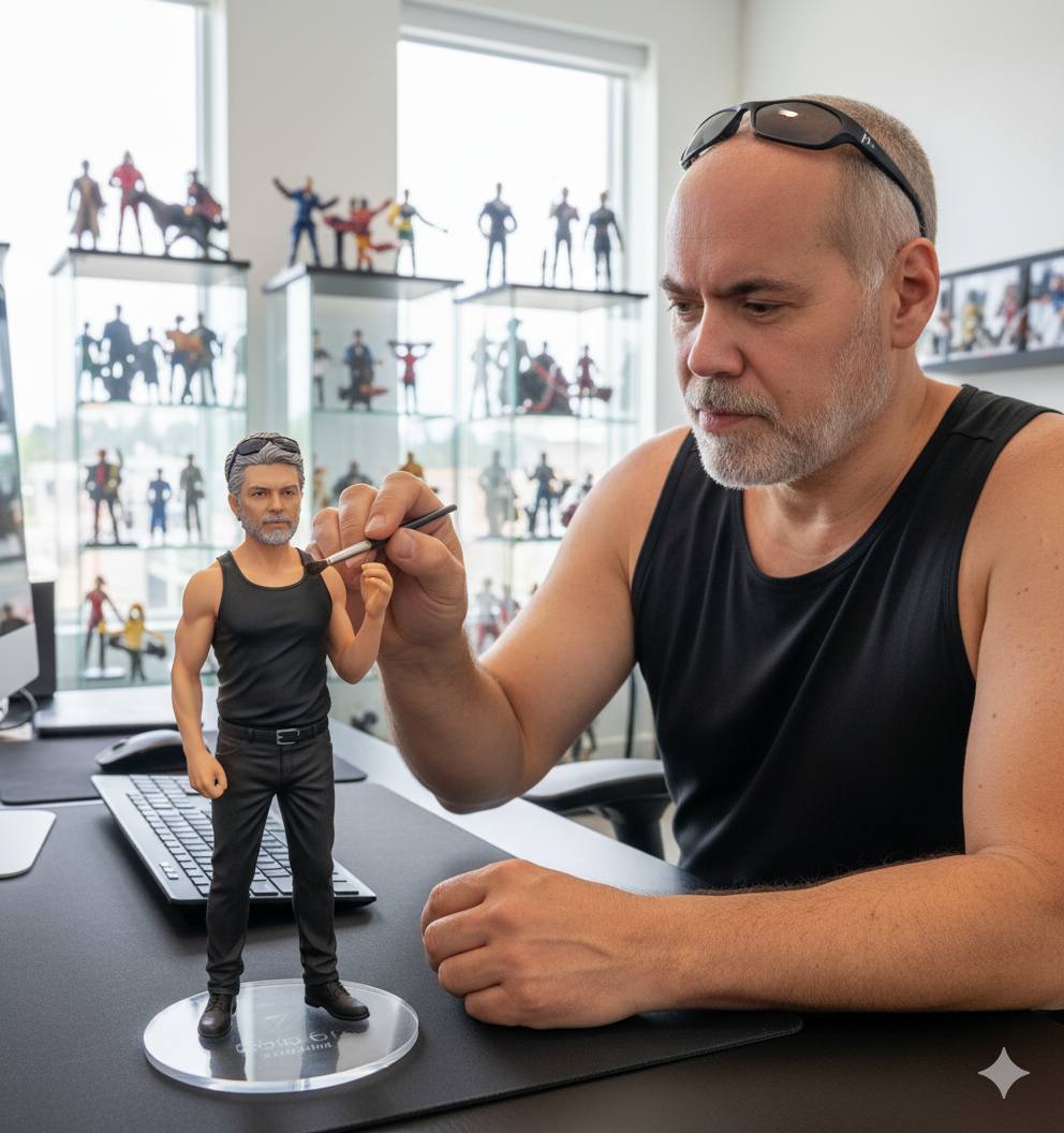 FIGURINES PEINTES À l'échelle HO pour scènes de train modèle créer une