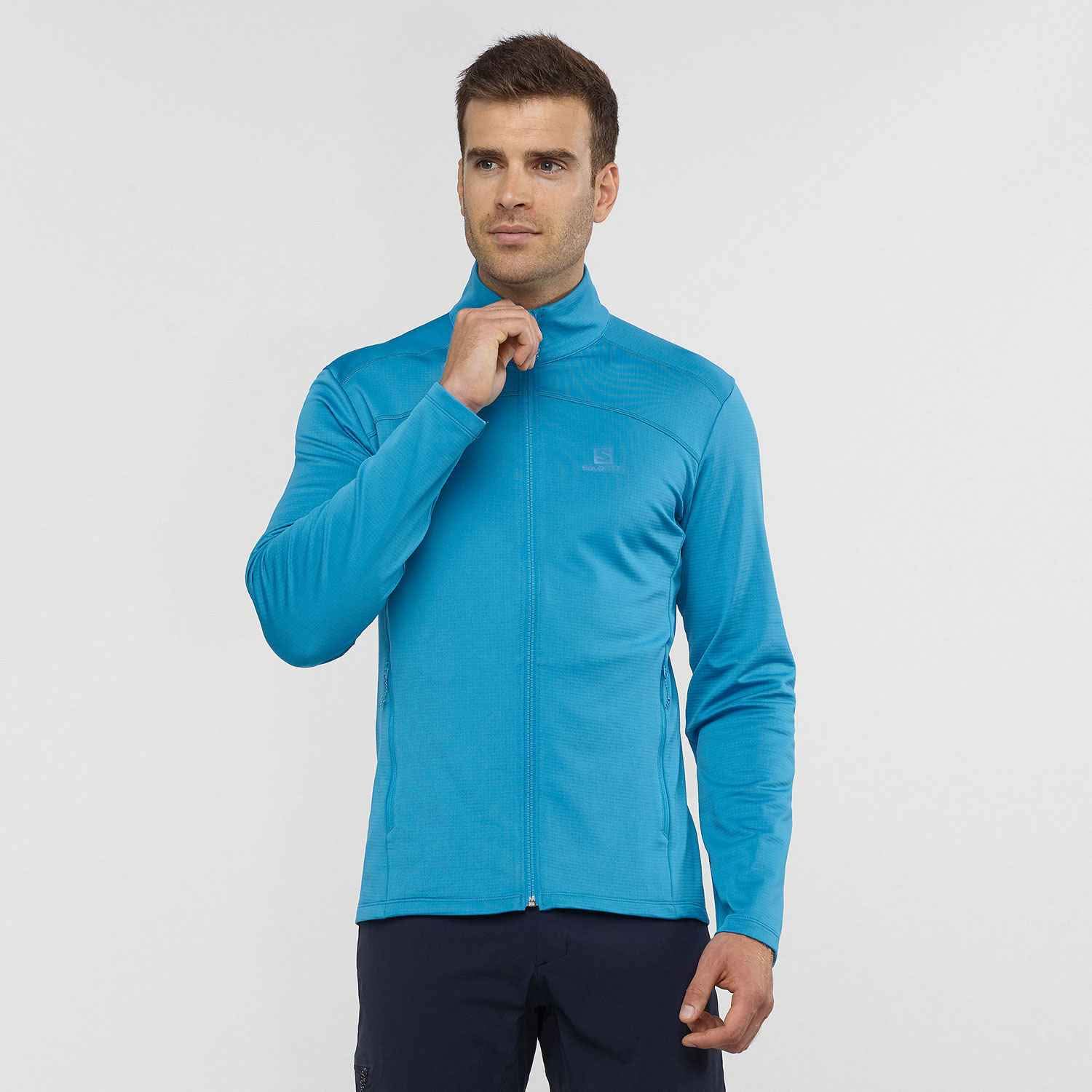Jaket Salomon Softshell Clima Wind | Running Hiking Trail Run