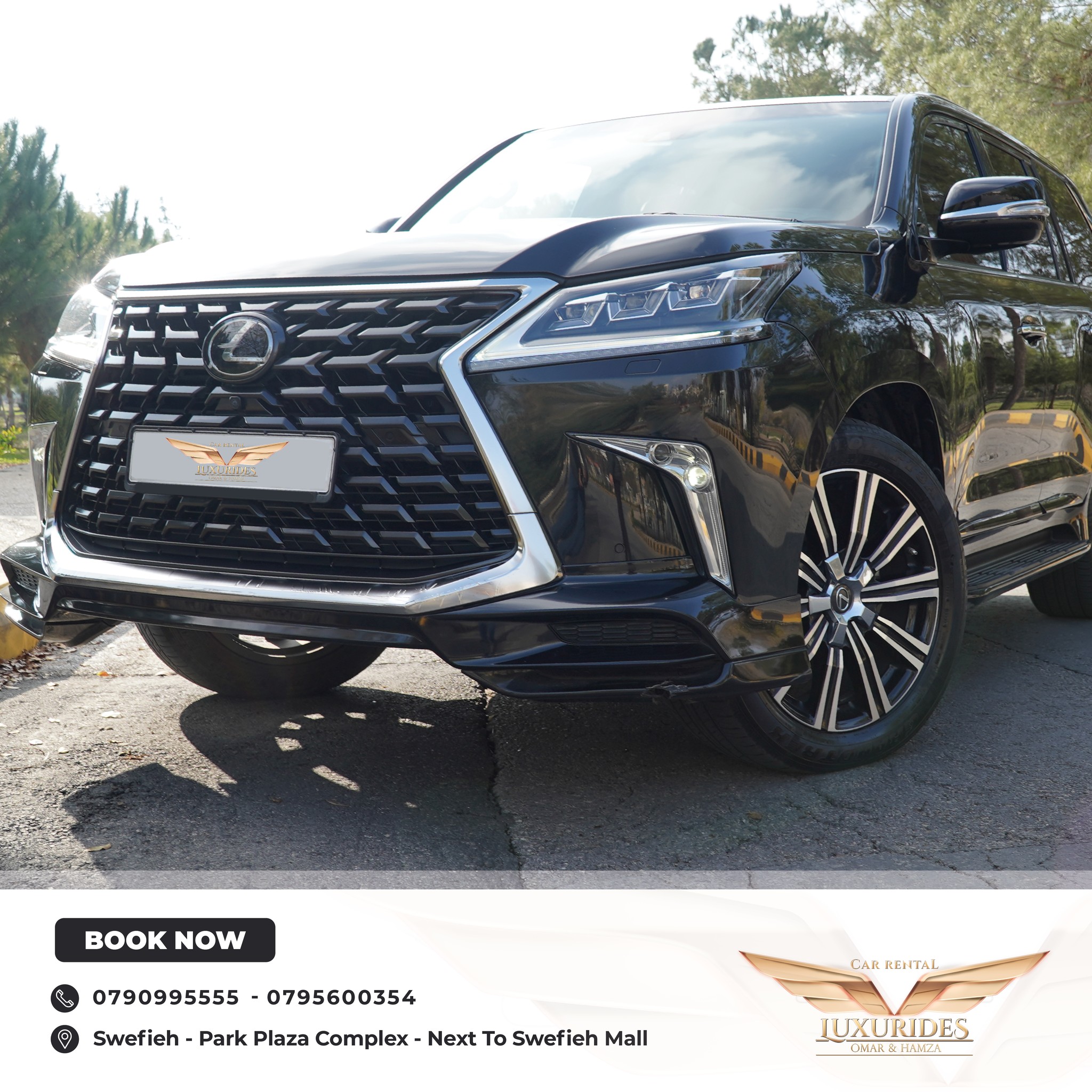 Luxurides Car Rent / By OMAR and HAMZA | Amman
