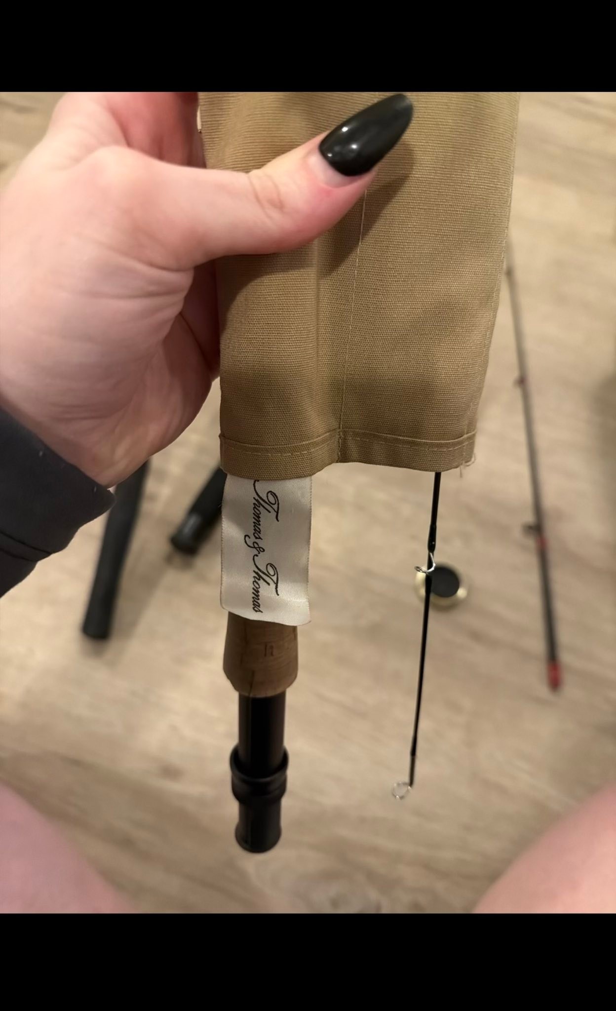 What is the value of a Sage Graphite II 590 DS fly fishing rod?