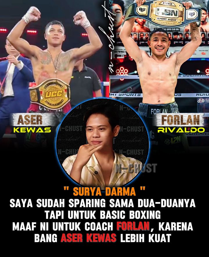N-chust - Walaupun sering di latih Forlan Rivaldo, Surya Darma memilih ...