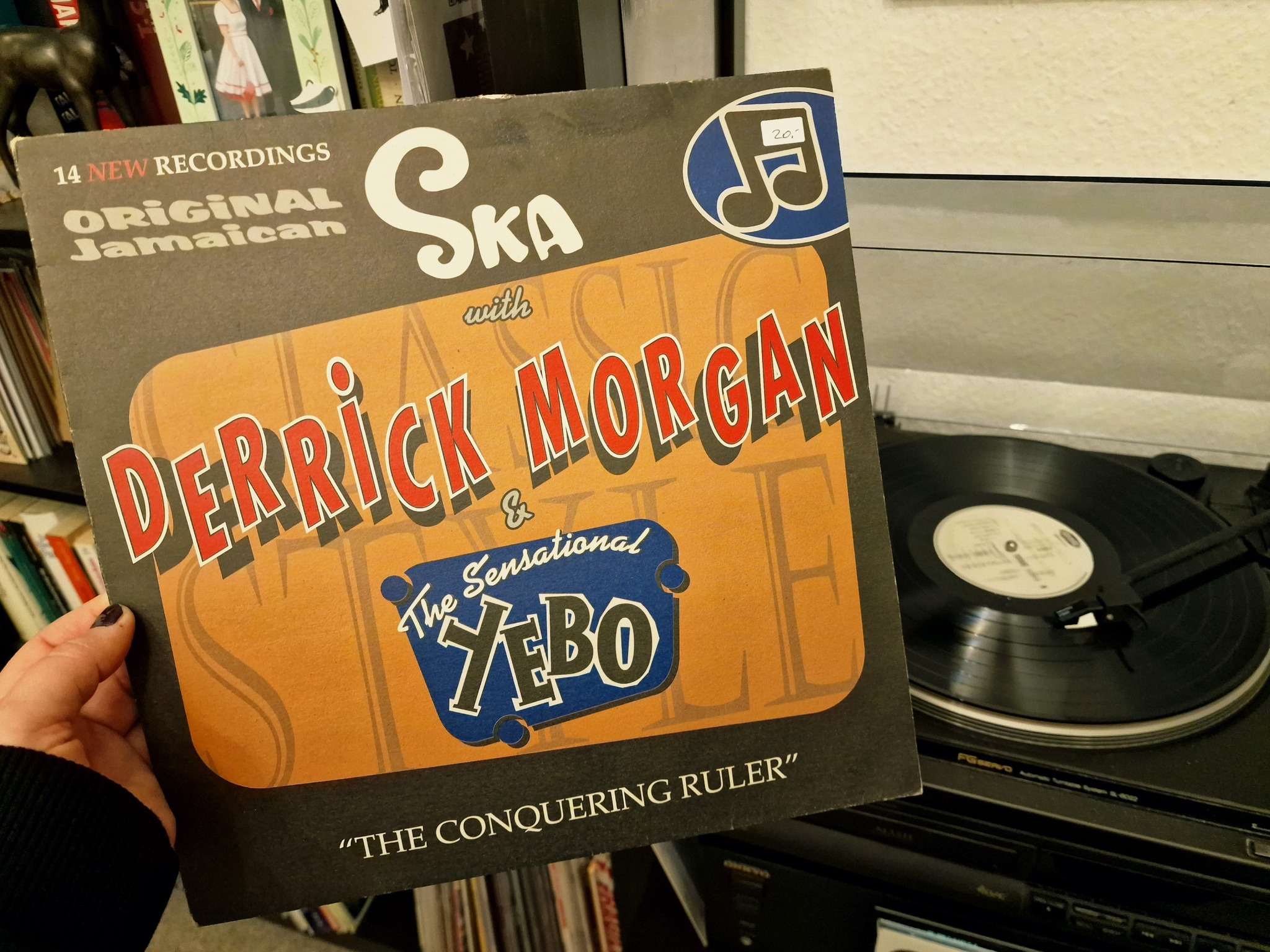 Nice re-recordings of old classics by Derrick Morgan with the 