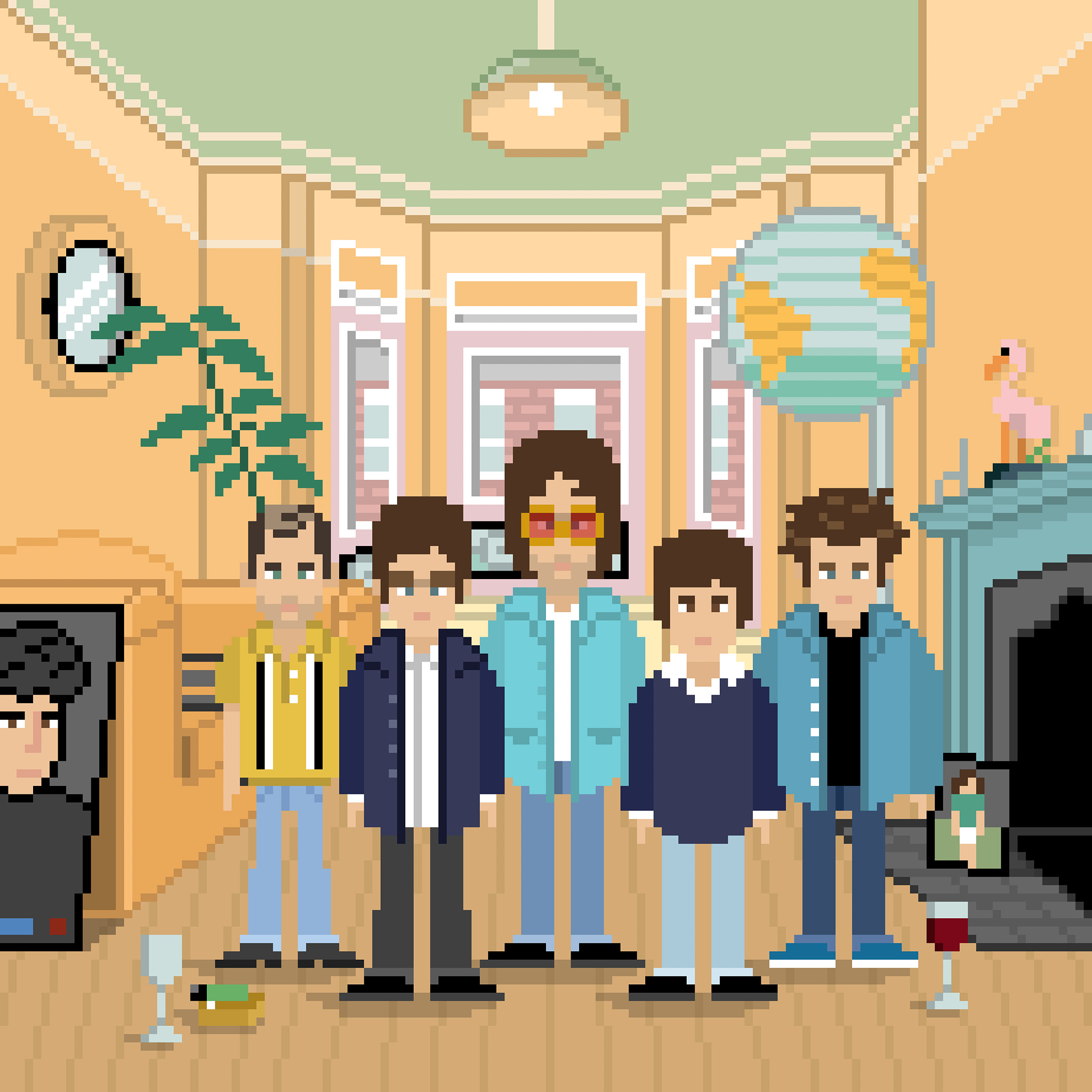 Pixel Art + | Pixel Art of Oasis - Definitely Maybe | Facebook