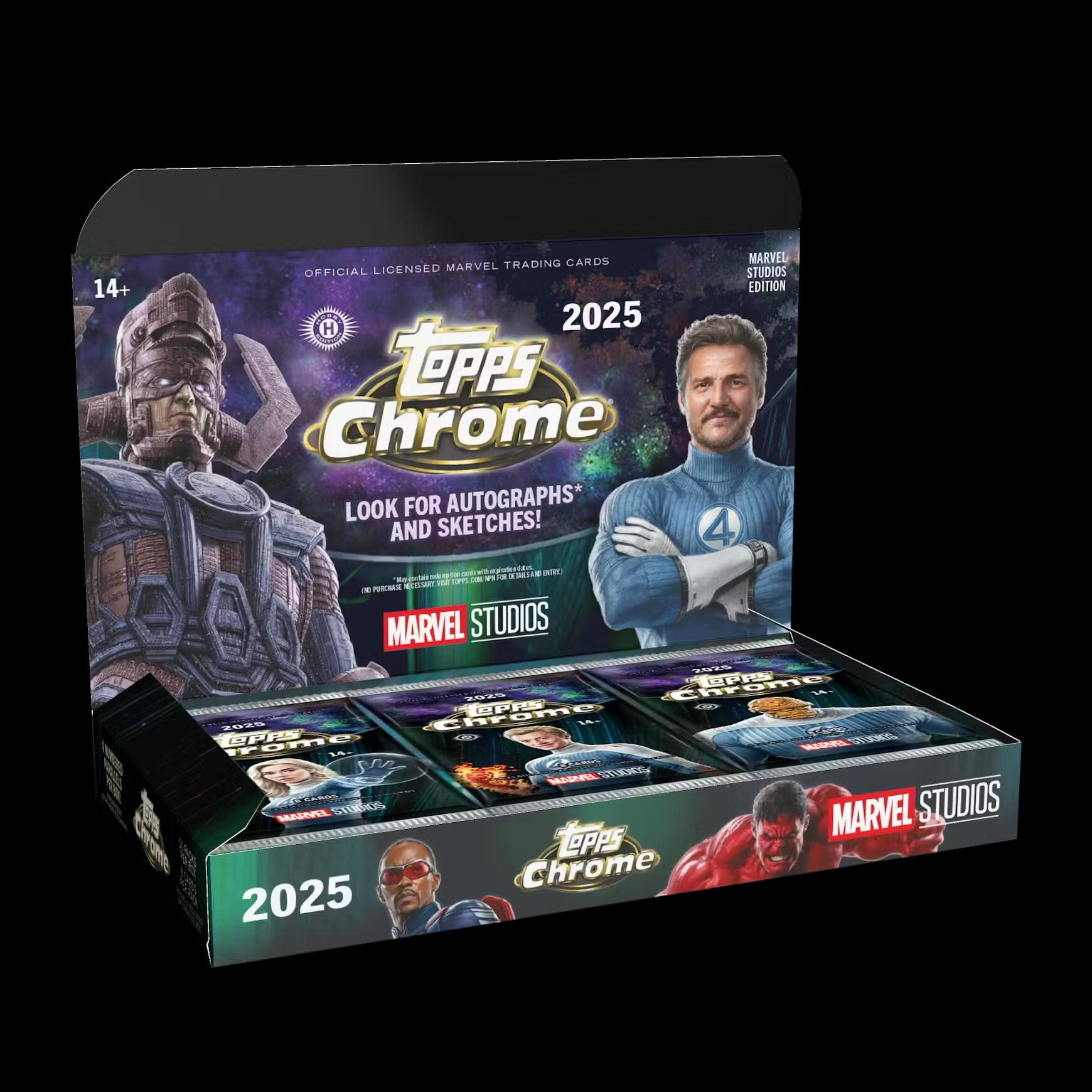 Topps Chrome Marvel Sapphire Edition2026 2025 Topps Chrome Marvel 