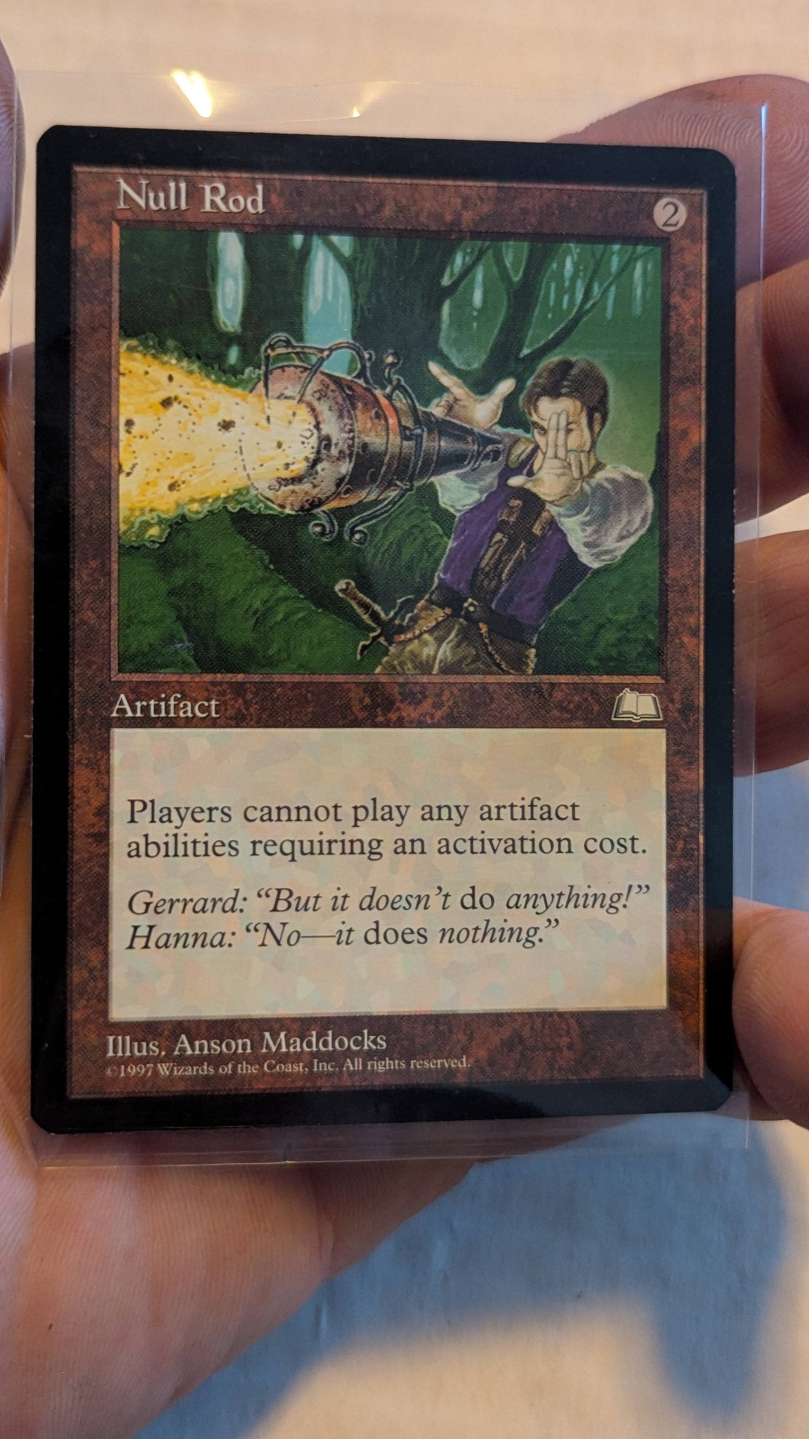 Mint condition Weatherlight set found in childhood Magic: The