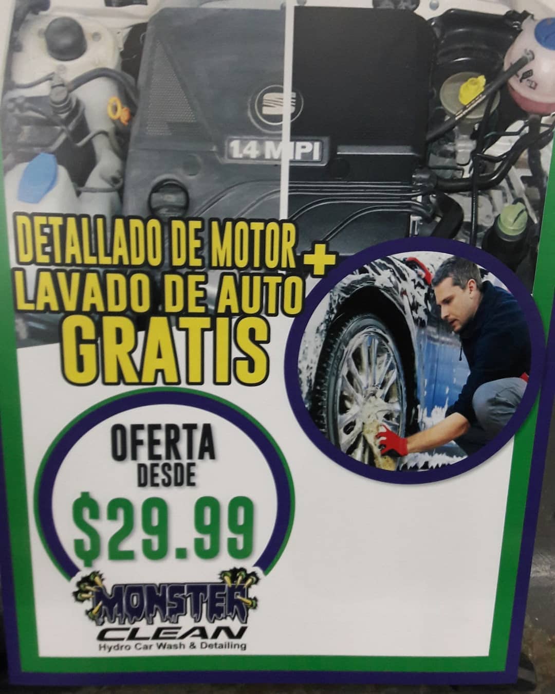 LA NUEVA PROMO... - Monster Clean Hydro Car Wash & Detailing