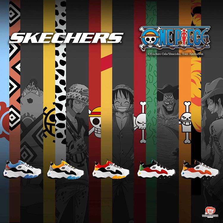 Skechers X One Piece collaboration - Law Inspired Not to be missed