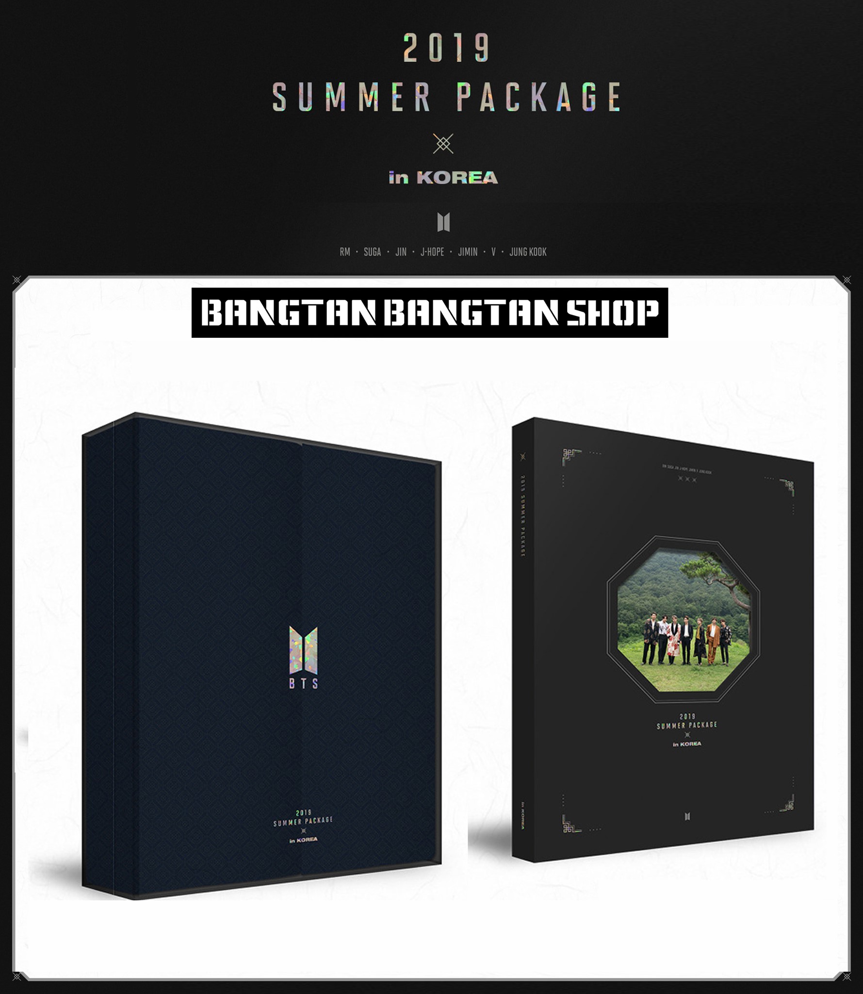 PRE-ORDER] BTS 2019 SUMMER PACKAGE IN KOREA Your COKODIVE Pre