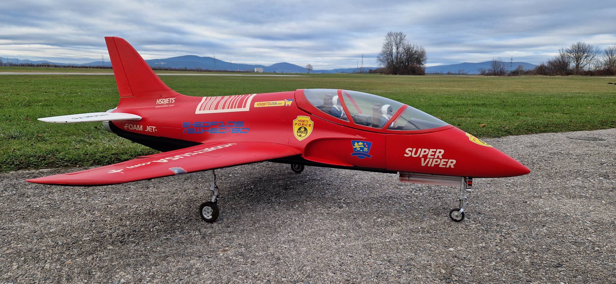 Today - Maiden Day! 👍 HSD - Super Viper Jet 105mm EDF / 12S