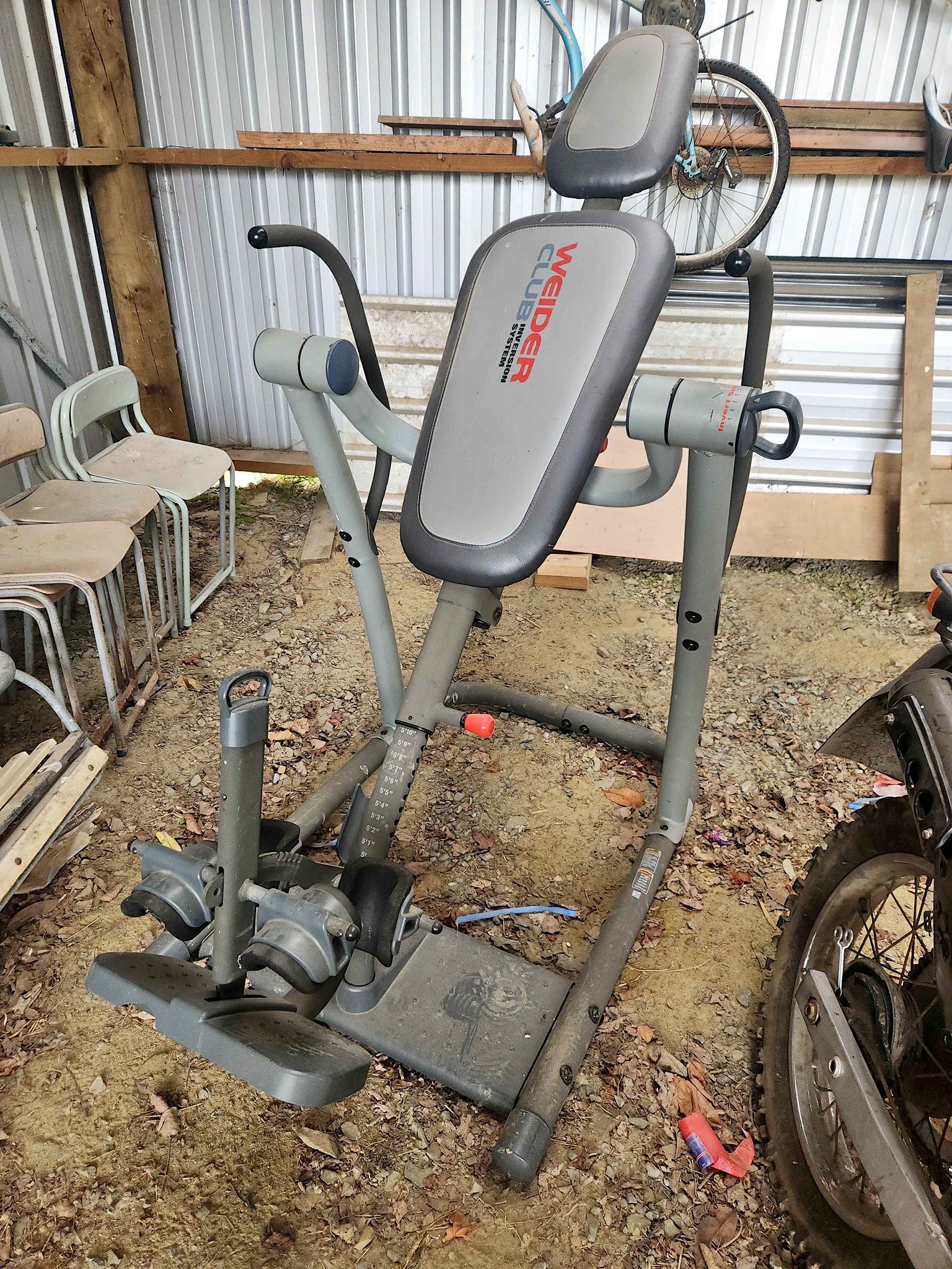 Weider Inversion Table - Inversion Tables - Waikaka, New Zealand ...