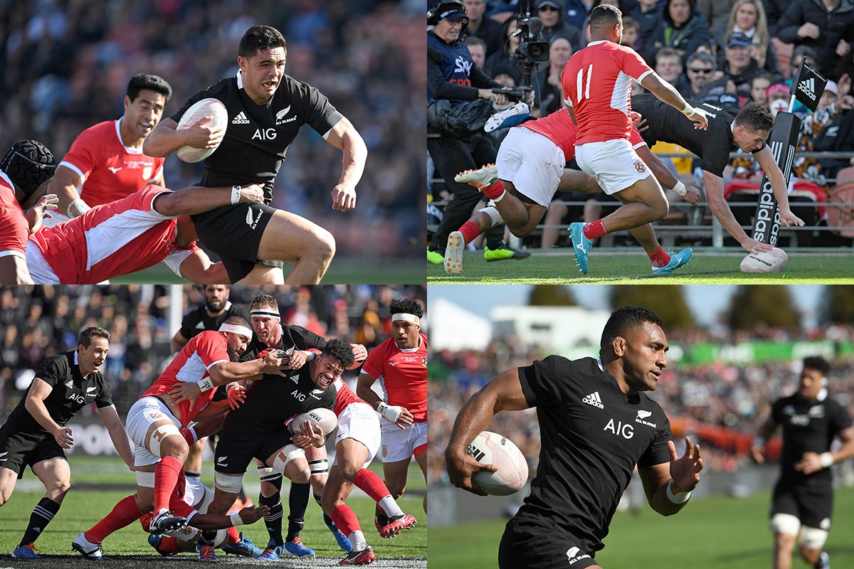 The All Blacks ran riot over Tonga... - Shot360 Photography | Facebook