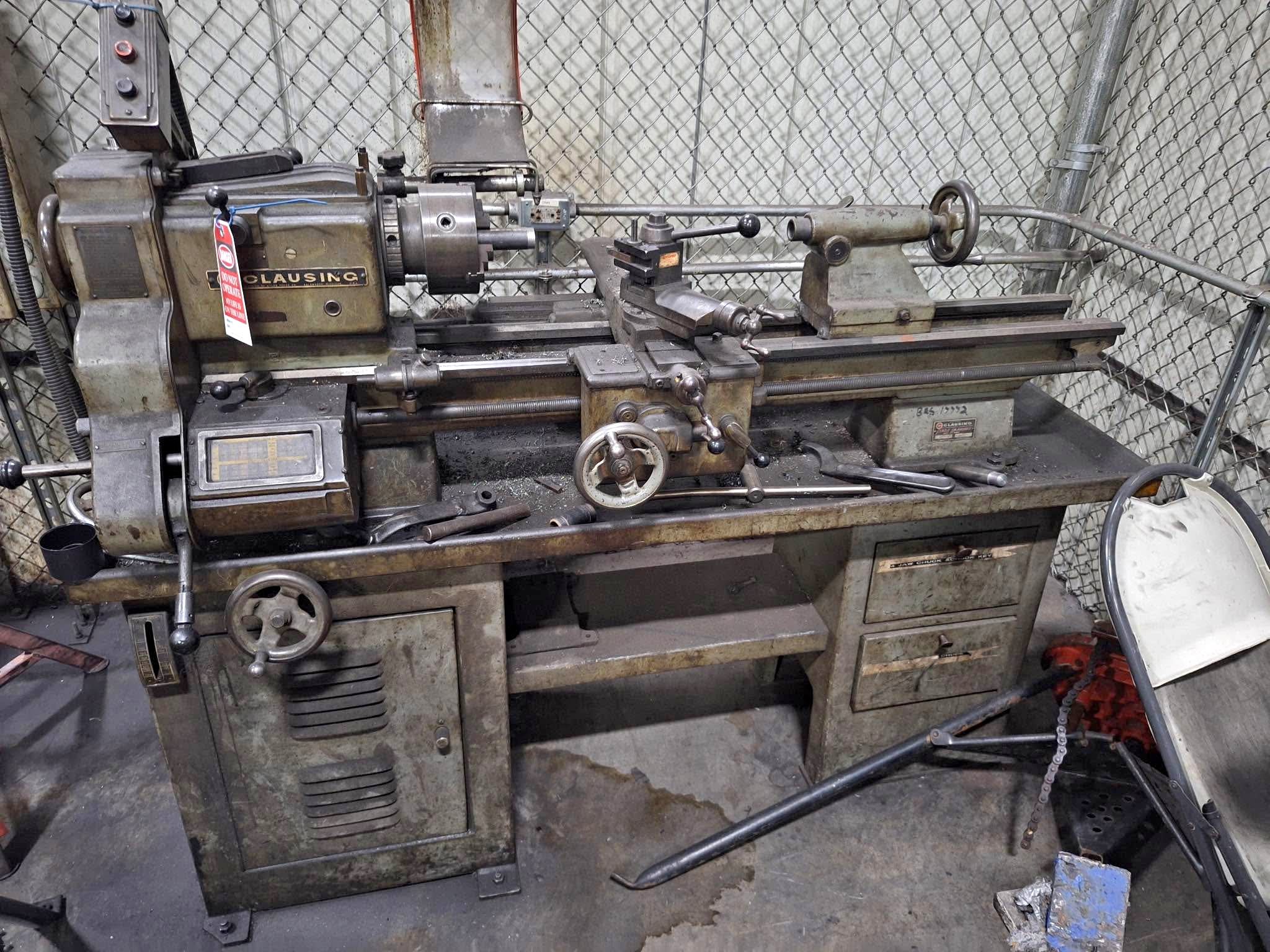 Clausing 6329 Engine Lathe - Lathes - Mount Juliet, Tennessee ...
