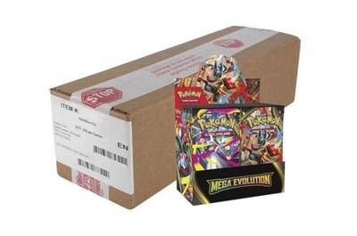 mega evolution enhanced booster box case Pokemon TCG: Striving to become stronger Pokemon Mega Evolution Booster Bundle
