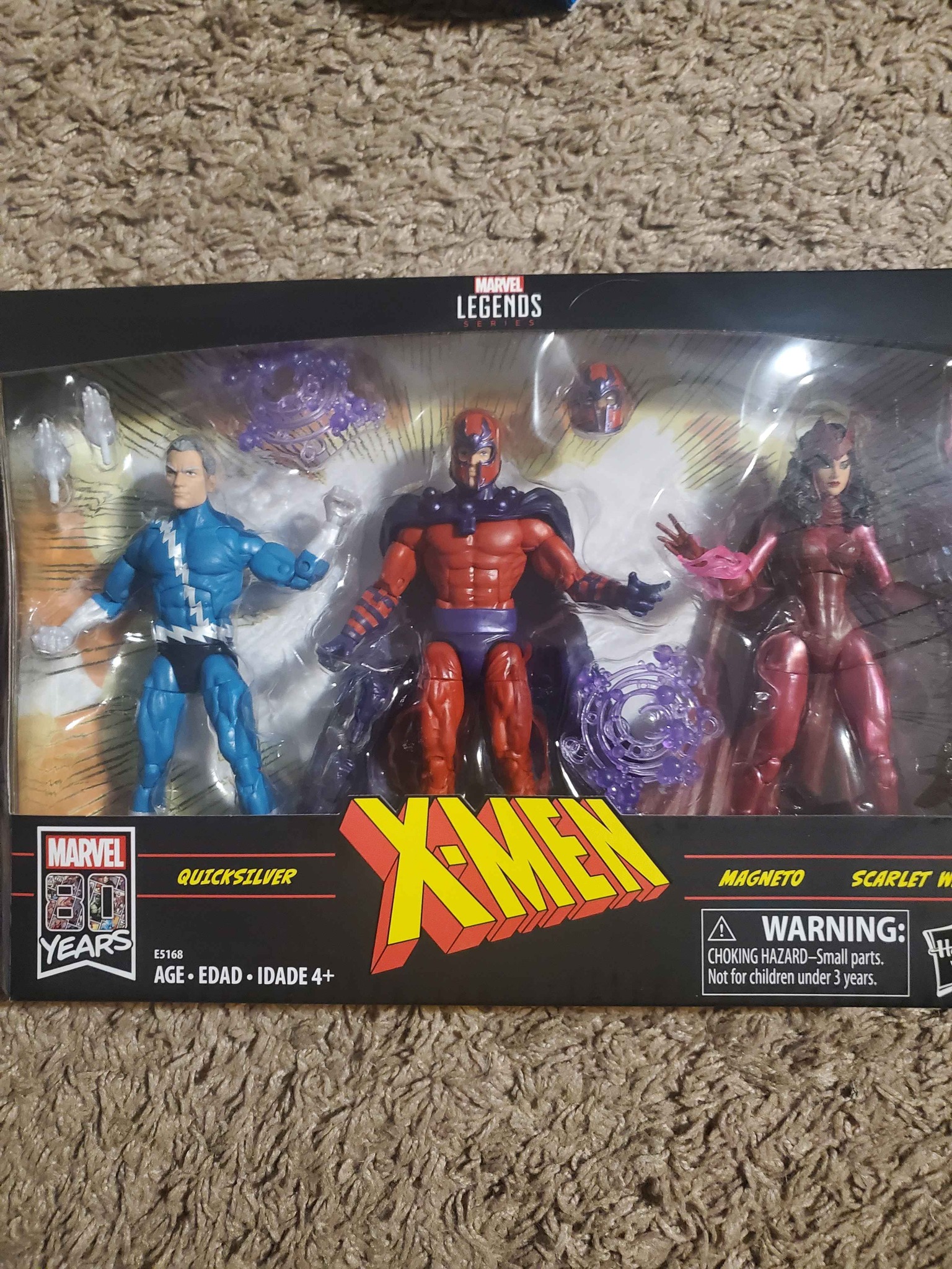 Marvel Legends X-Men 3-pack Magneto, Quicksilver & Scarlet Witch 