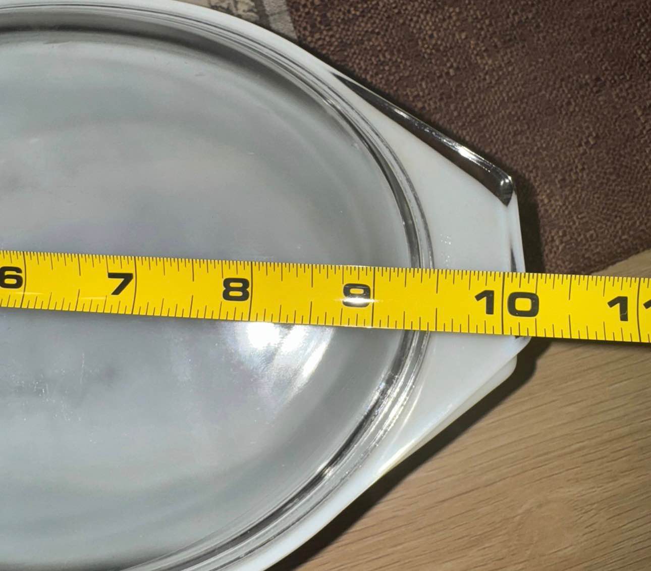 Very Rare 1 1/2 quart Pyrex pale yellow mod kitchen casserole dish ...