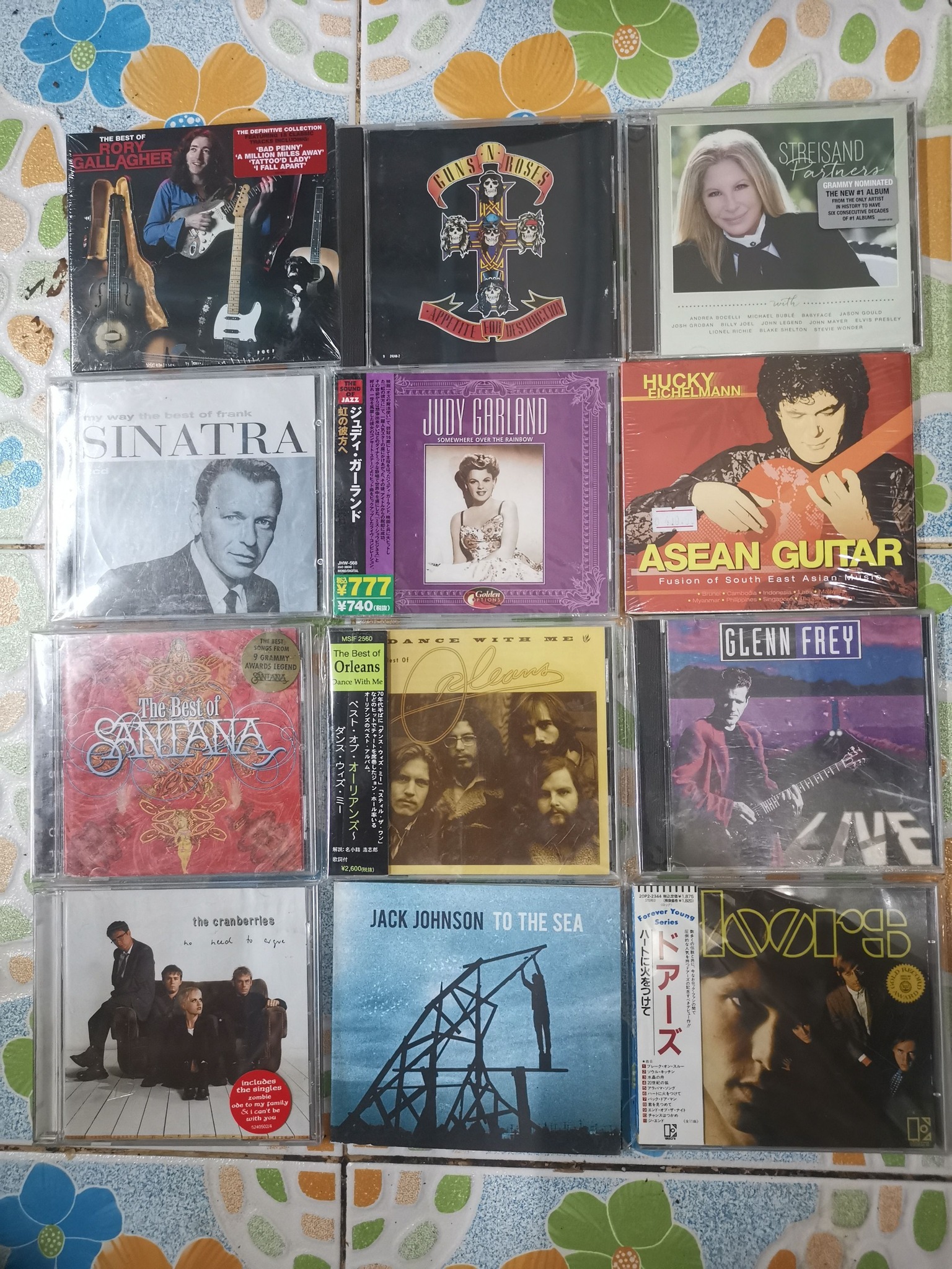 1.Rory Gallagher 220(ซิล 2.GnR 170 3.Barbra Streisand 180(ซิล 4 