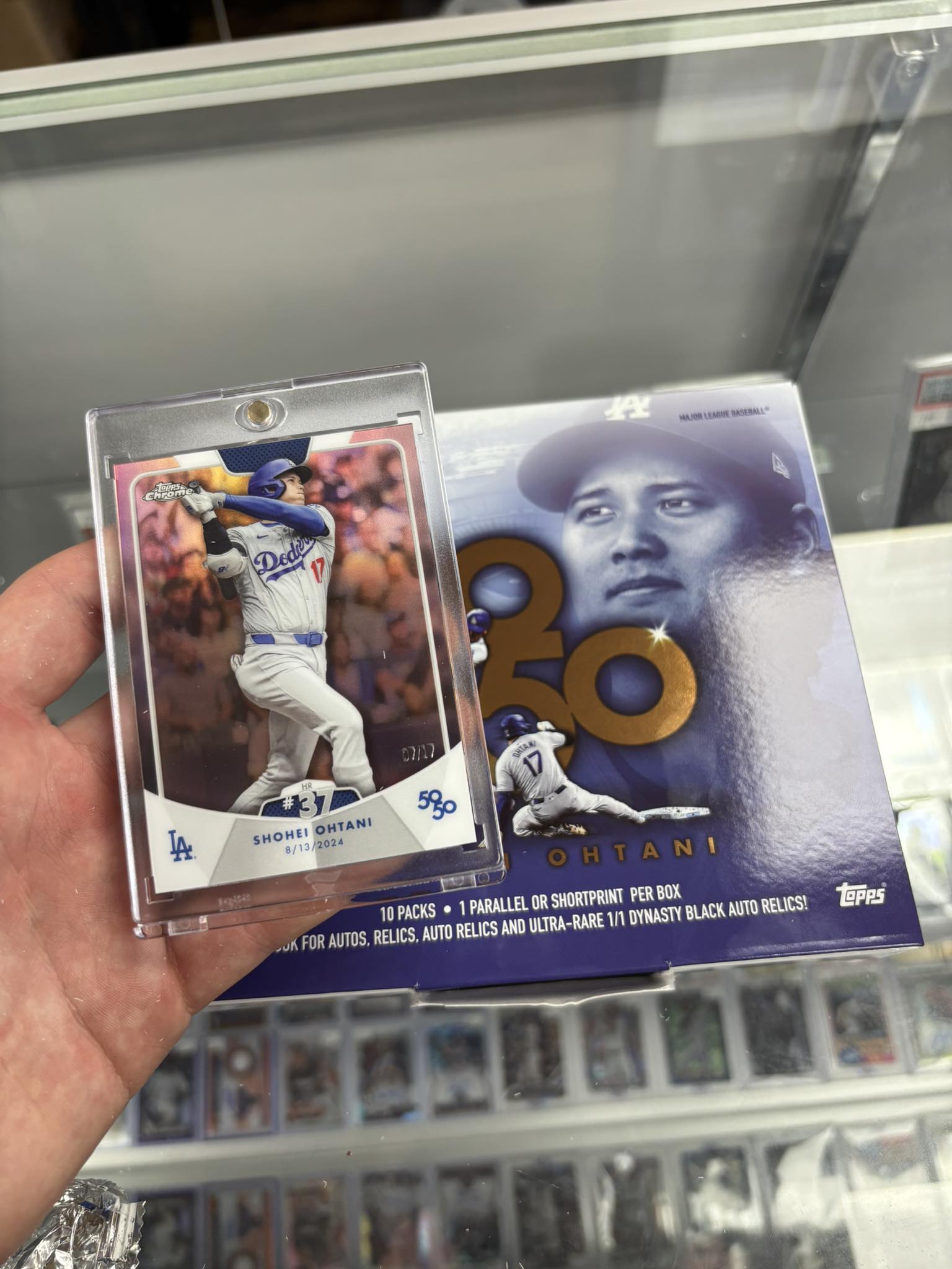Shohei Ohtani 1-of-1 Dual Gold Logoman Autograph found in 2026