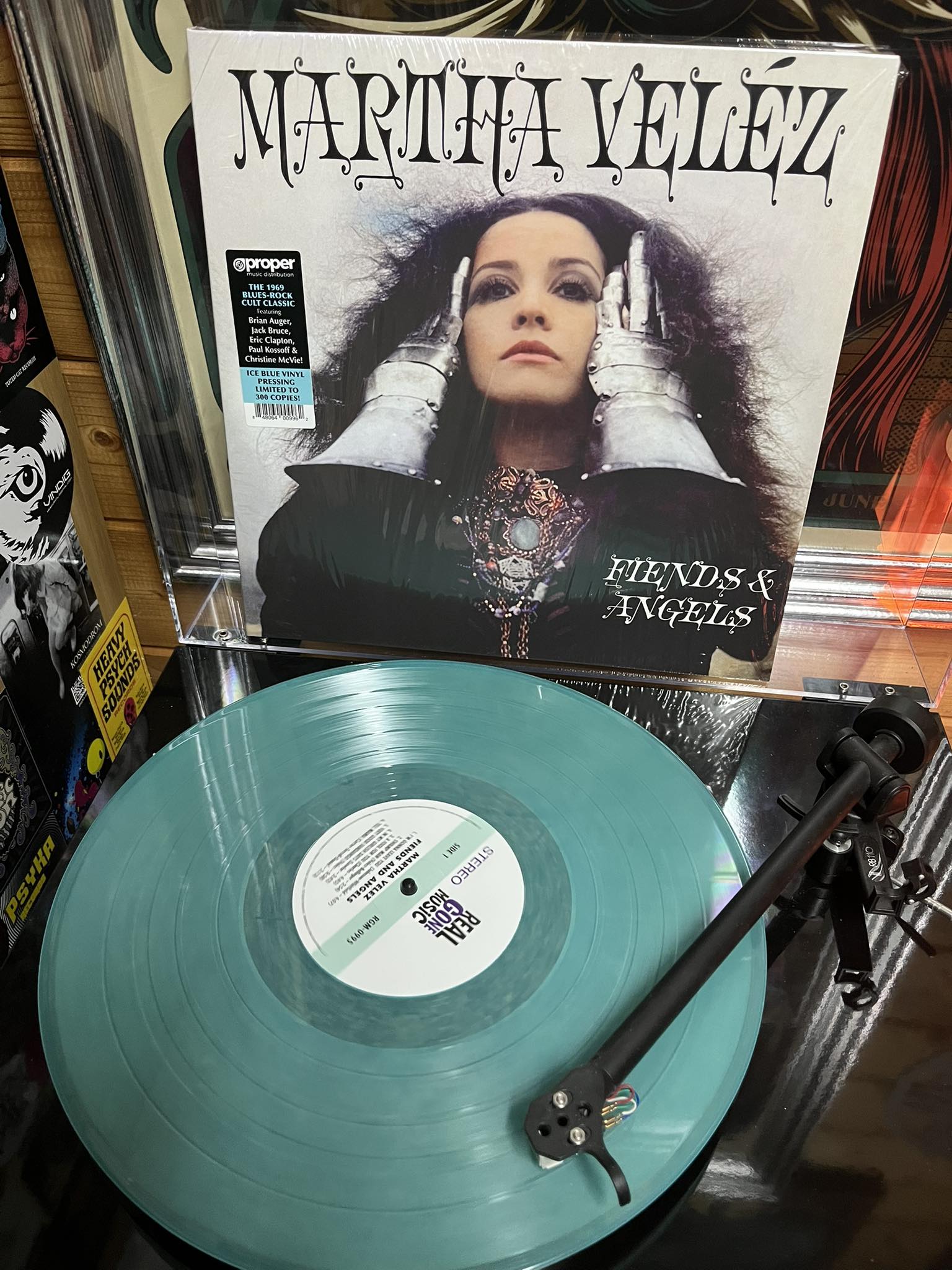 Martha Velez's debut album Fiends and Angels