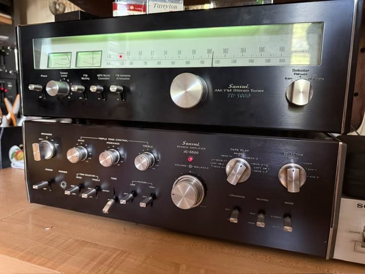 Sansui AU-6600 and TU-5900 purchases