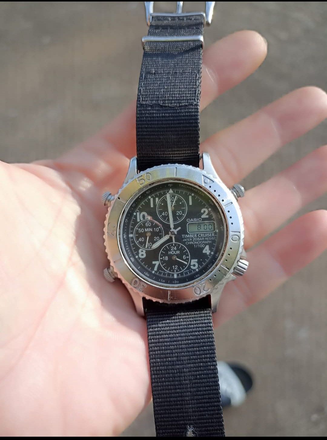 Casio TIMBER CRUISER TIC - 4 Chornograph . Thập niên 90 !