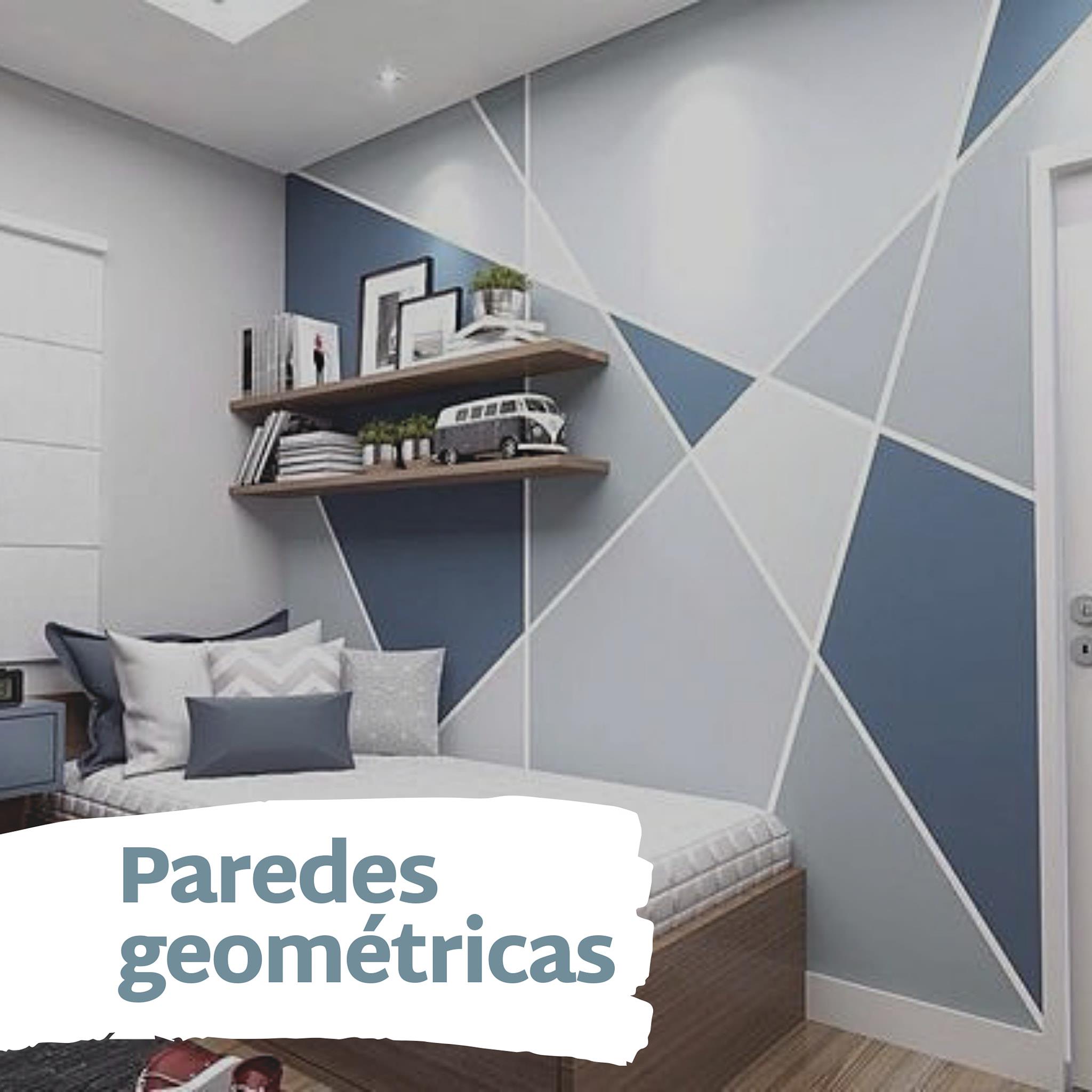 Las paredes geométricas en cuartos... - Innis Design & Arq | Facebook