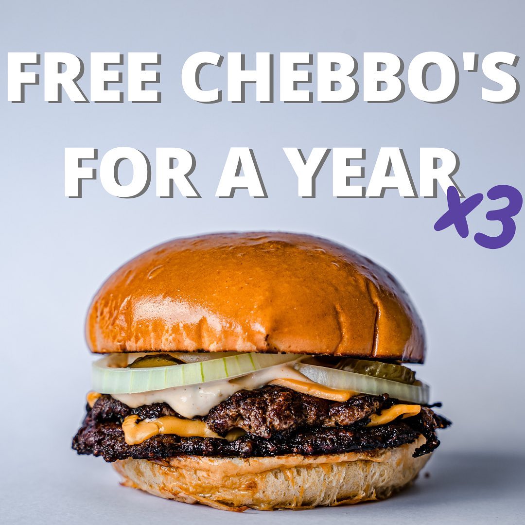 OUR BIGGEST GIVEAWAY YET • To say... - Chebbo’s Smash Burgers