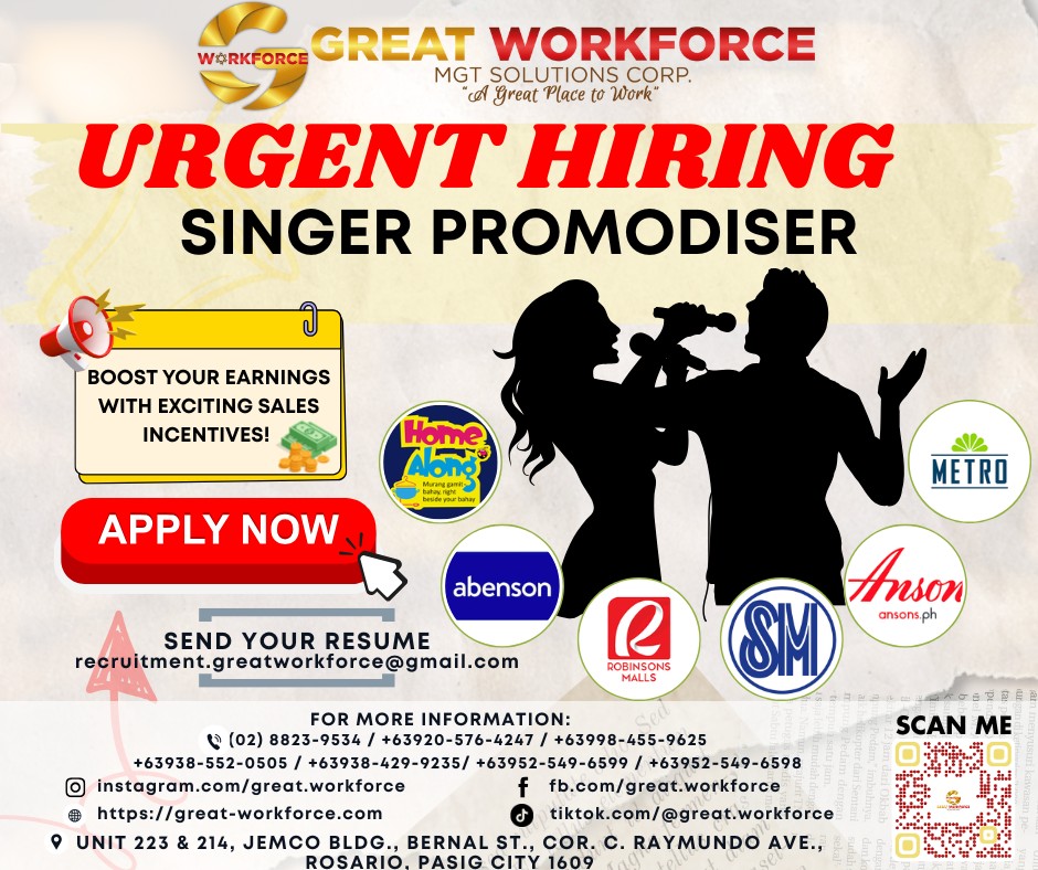 📌 SALES PROMOTER/PROMODISER/MERCHANDISER HIRING | Elite Jinzai ...