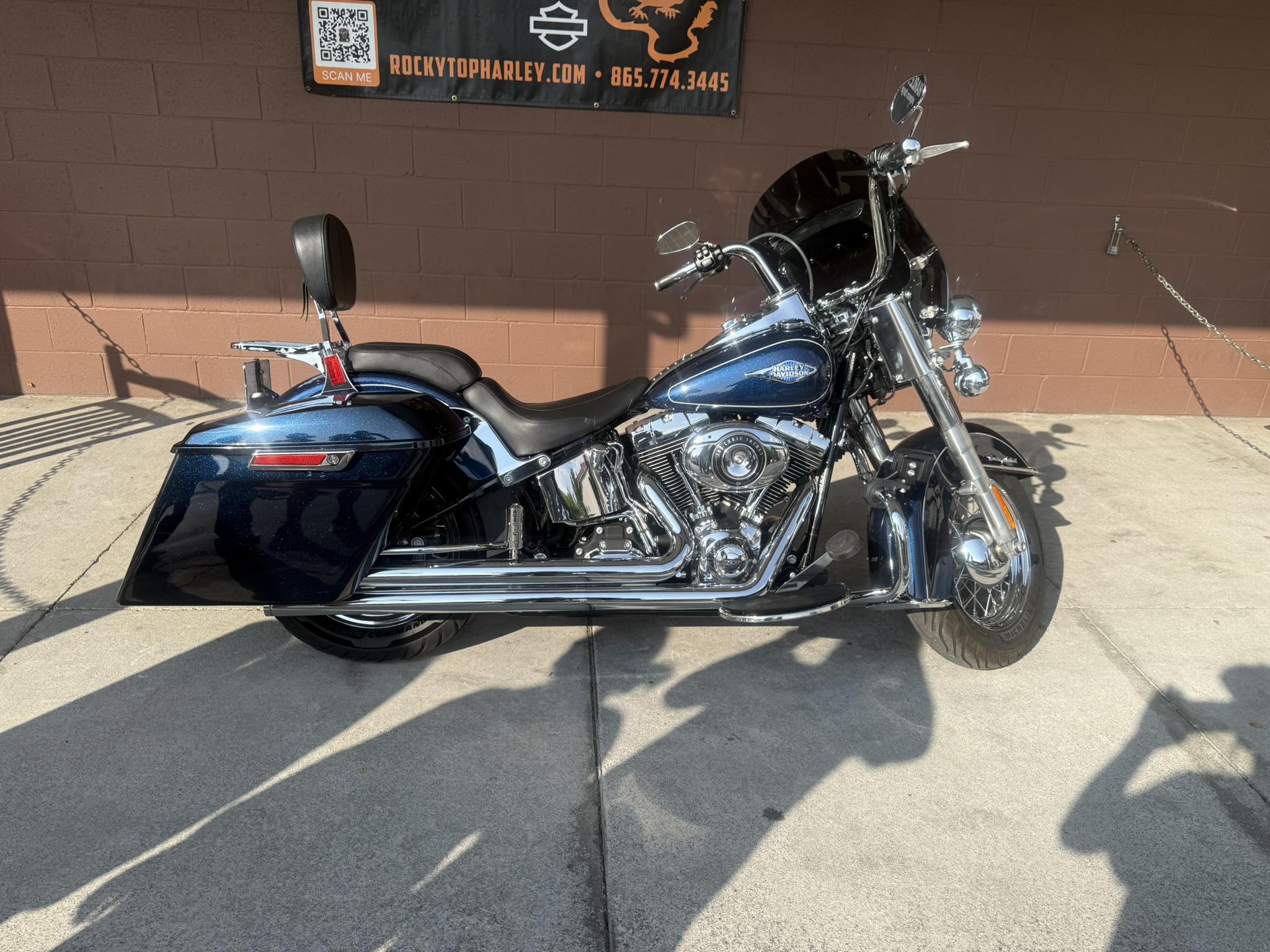 Customizing 2012 heritage softail motorcycle