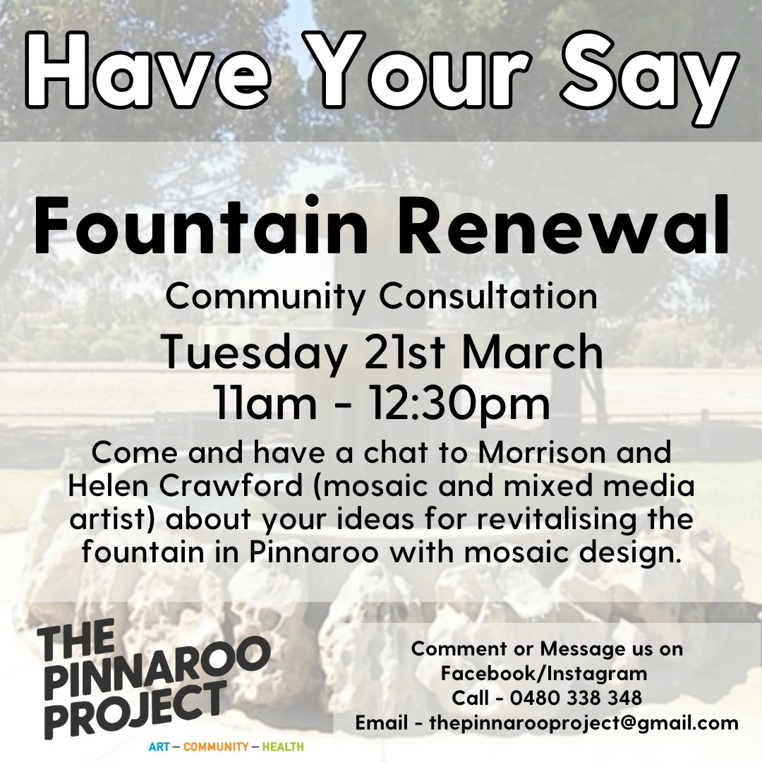 Bring your ideas! We'd love to give... - The Pinnaroo Project