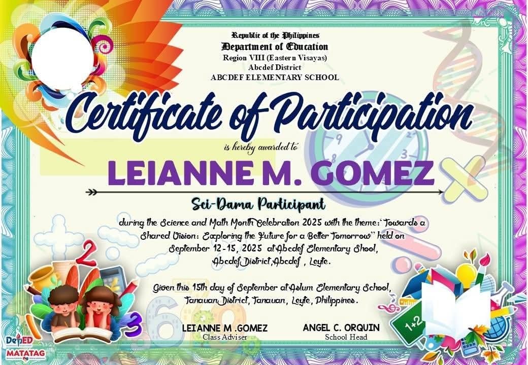 Grade 1 | 🌈🧬🔬🧮 **SCI-MATH MONTH CELEBRATION 2025** 🎉 | Facebook