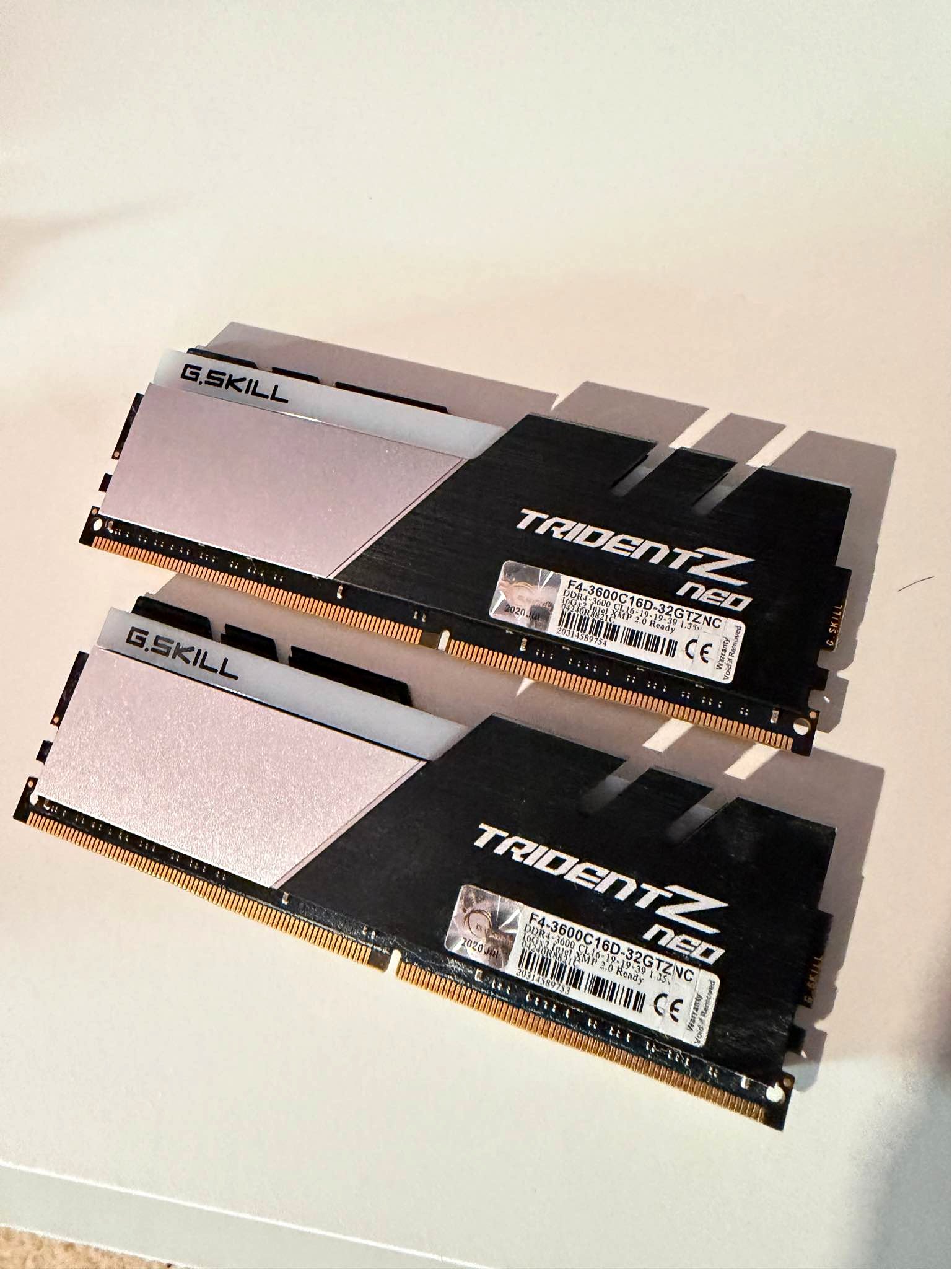 New and used G-skill-trident-z-neo-f4-3600c14d-32gtzn-3600-cl14 