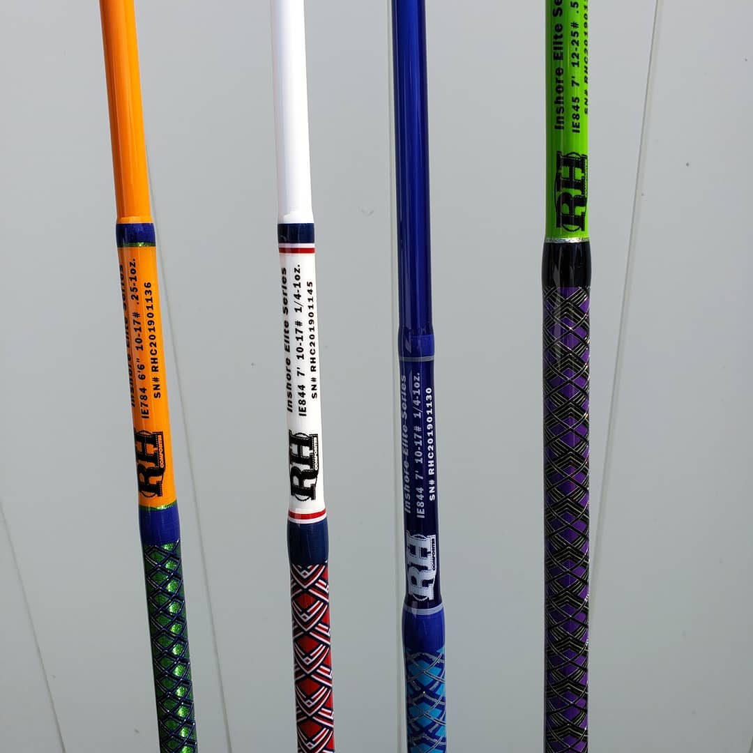 RH Custom Rods - Inshore Elite Series from #rhcomposites... | Facebook