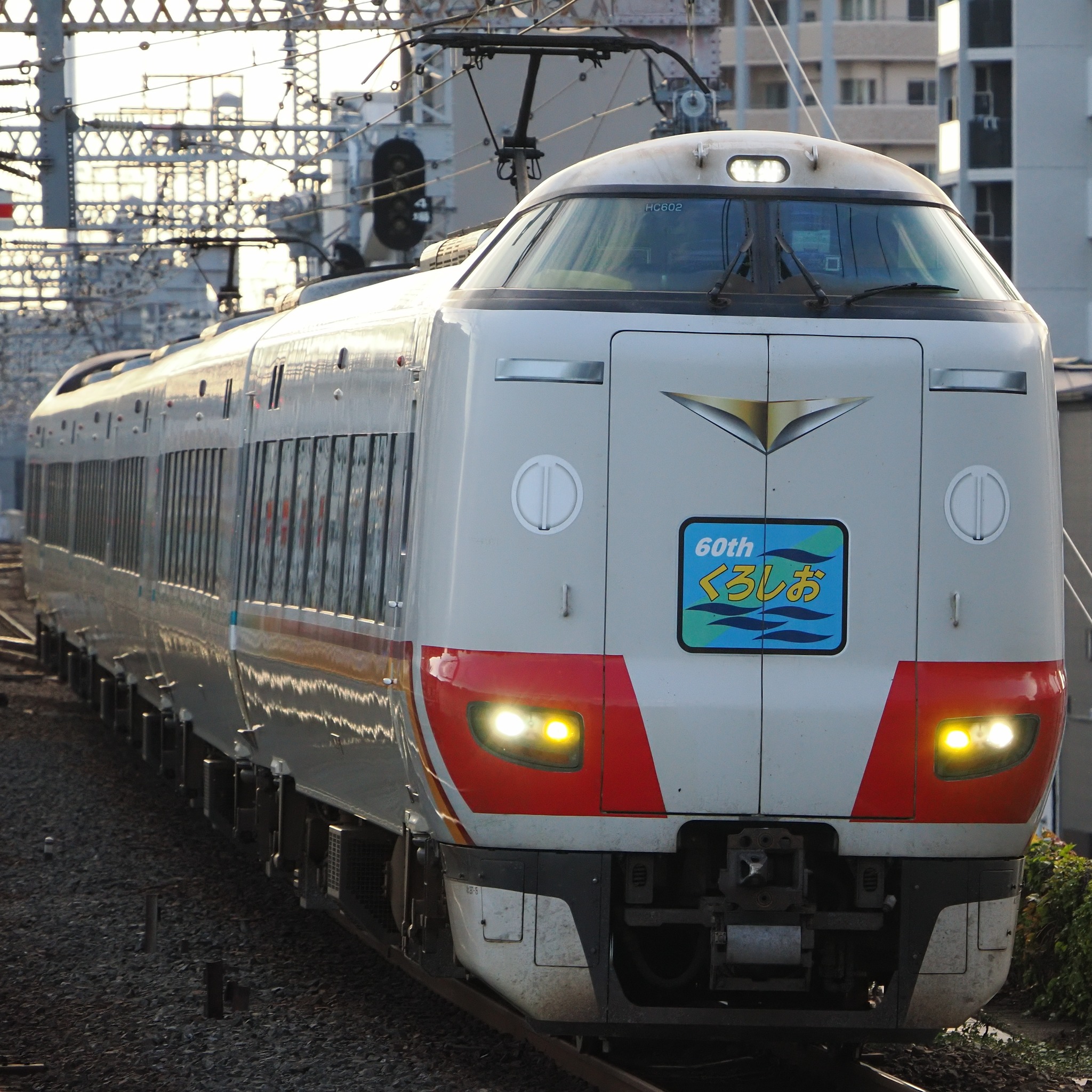 287系くろしお60周年記念ラッピング（旧スーパーくろしお色