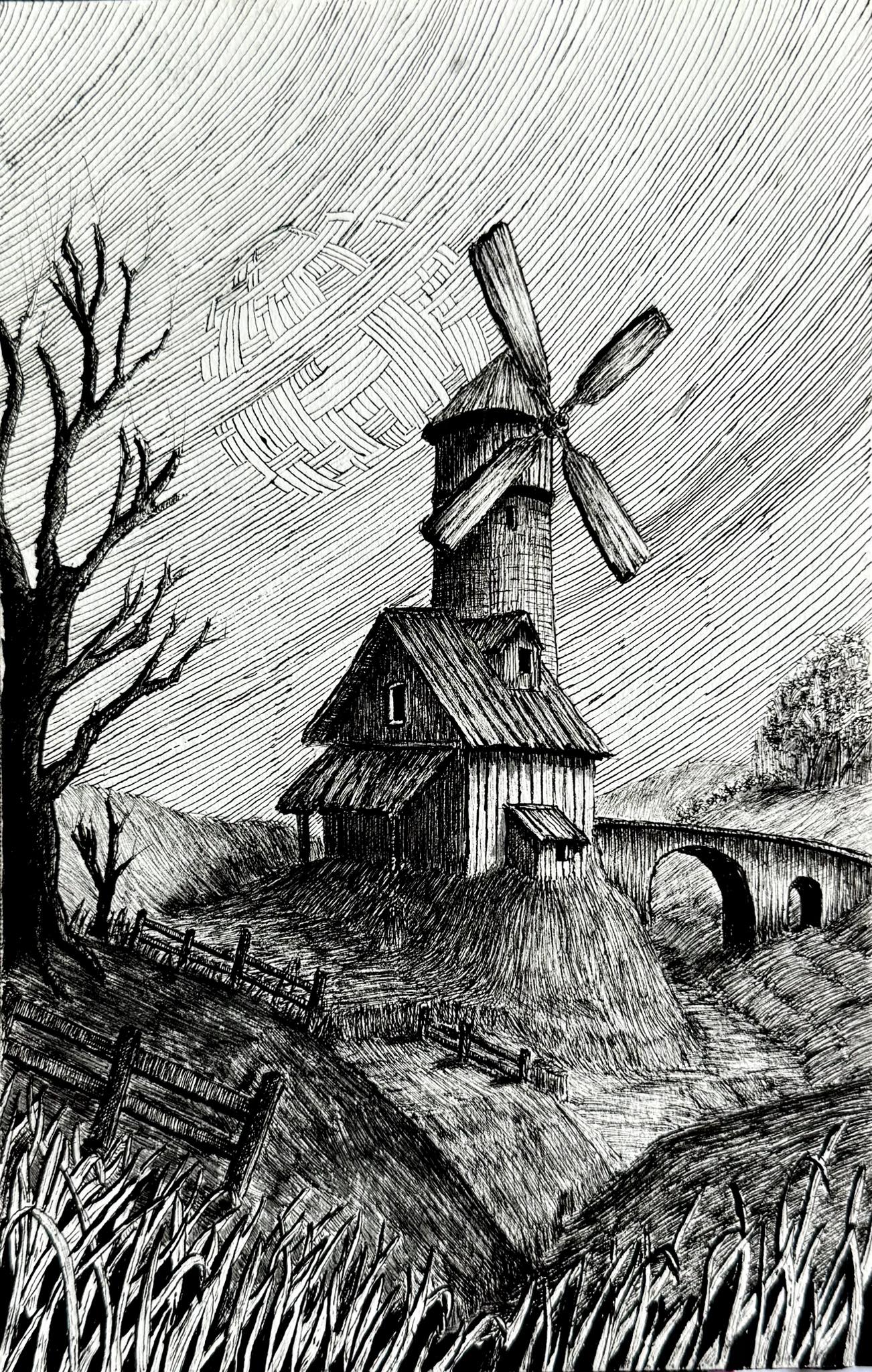 Pen & Ink drawings | Started as a quick car doodle, ended up as a ...