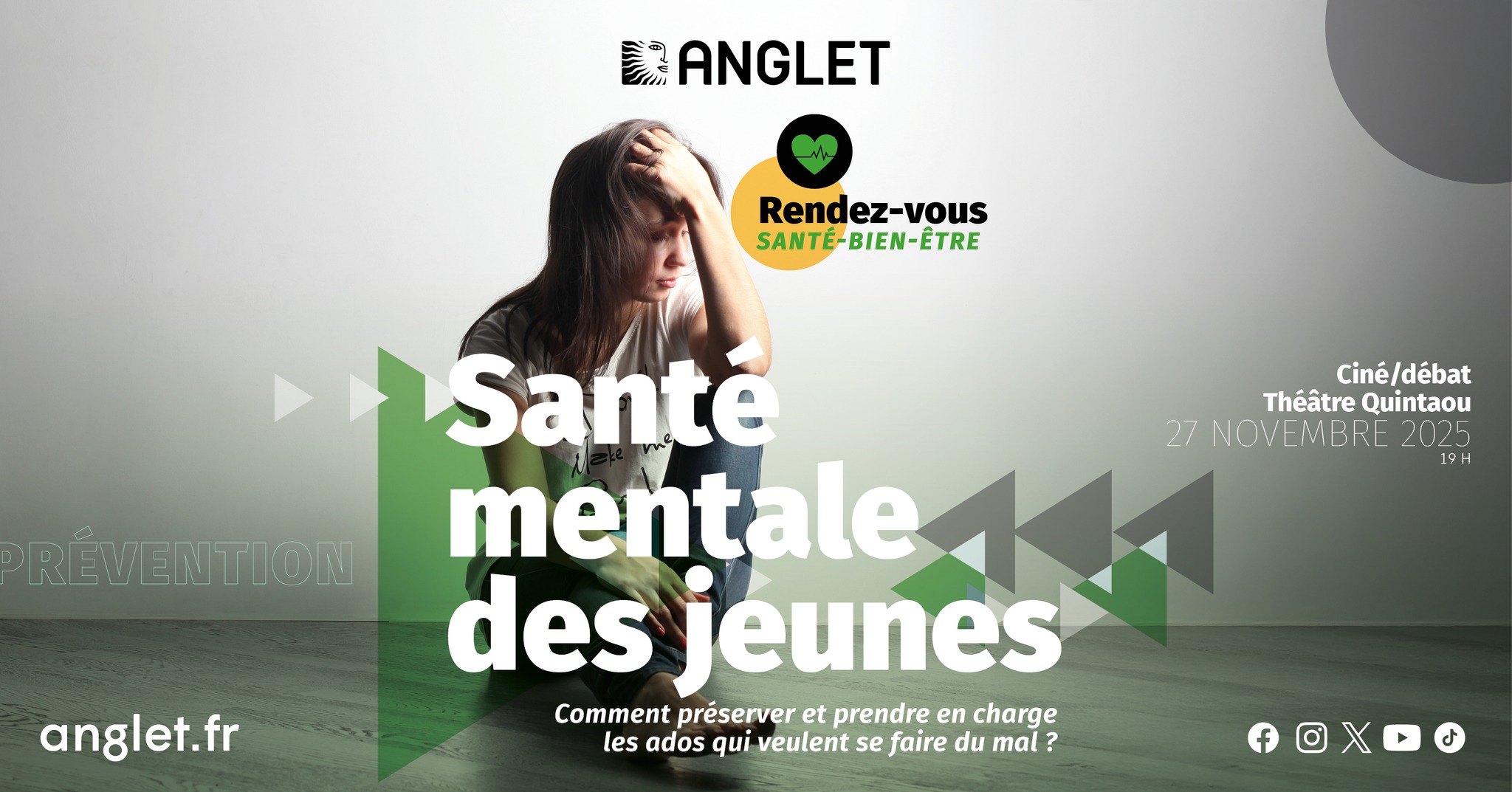 Santé mentale des jeunes, Anglet