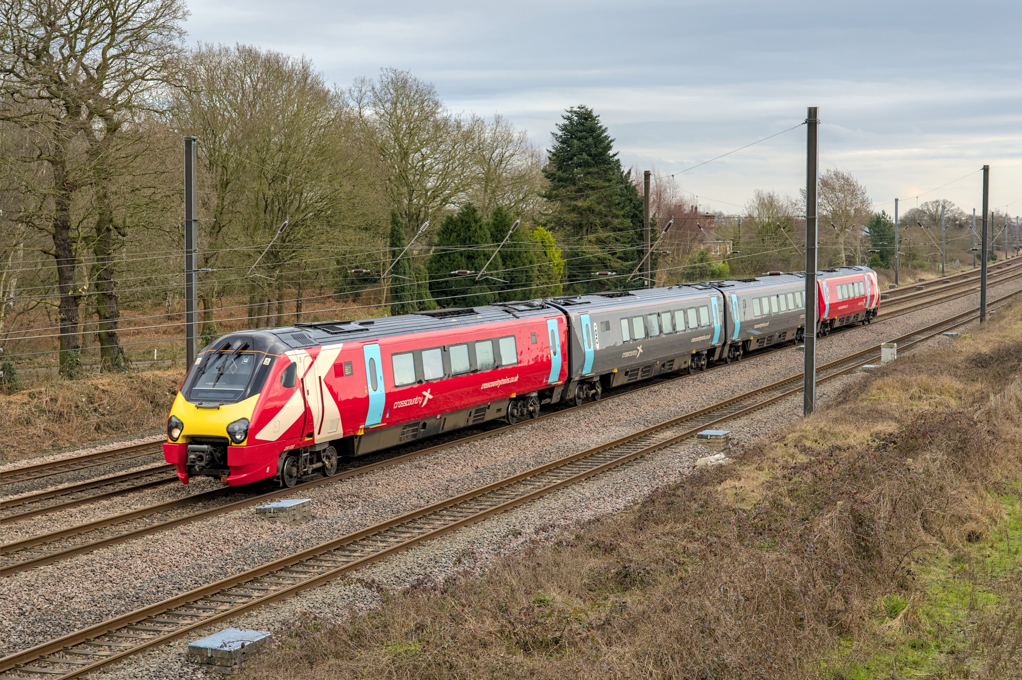CrossCountry Voyager train refurbished