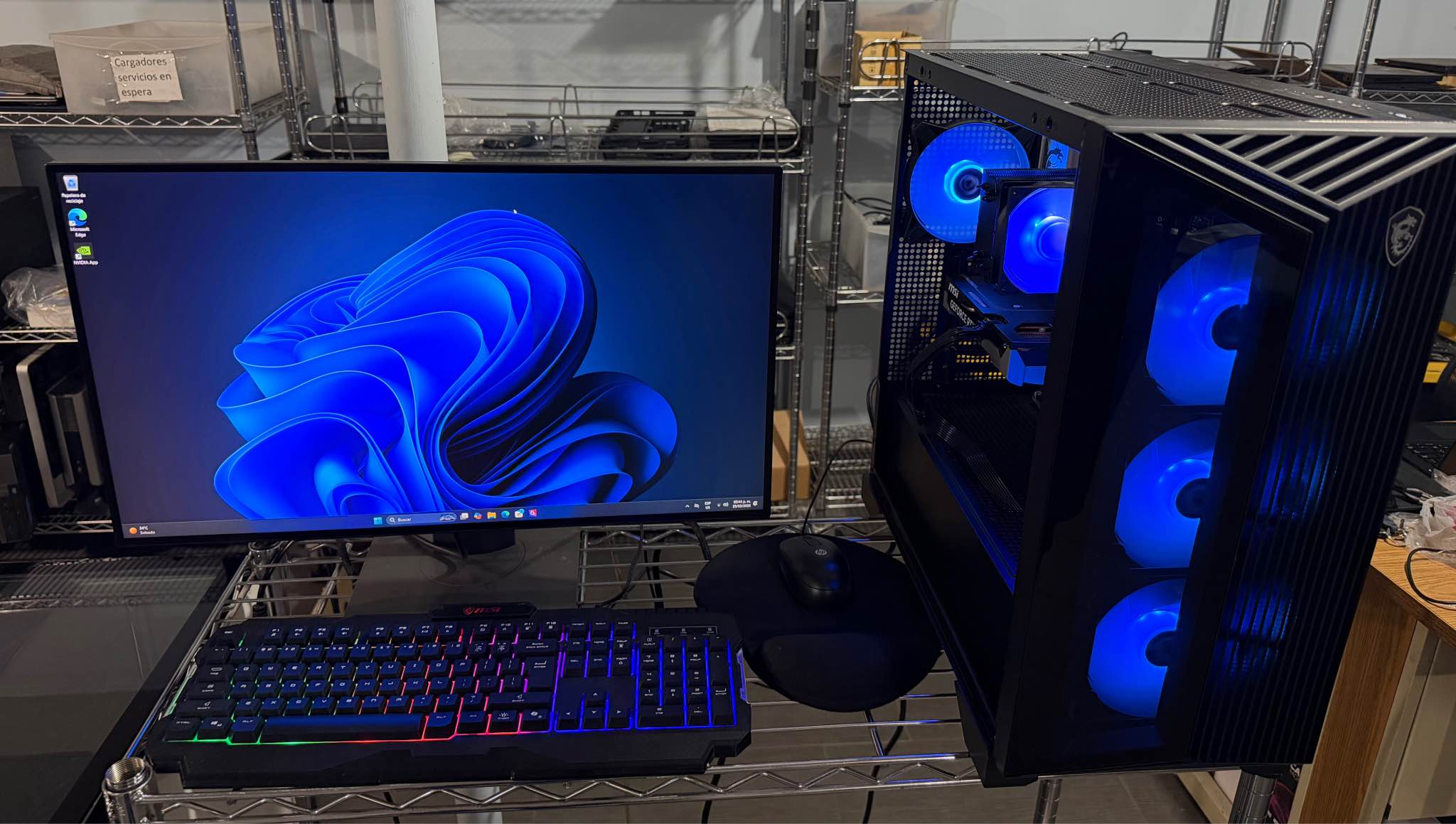 PC GAMER MSI AEGIS Z2 AMD Ryzen 7 8700F + RTX 5060 - Computer Cases ...