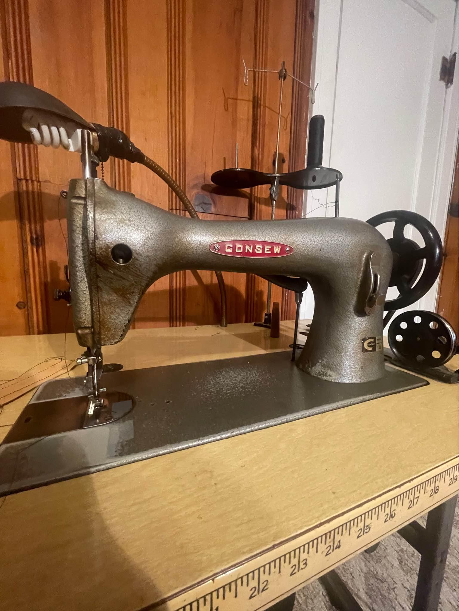 Consew Model 18 Industrial Sewing Machine - Sewing Machines & Sergers