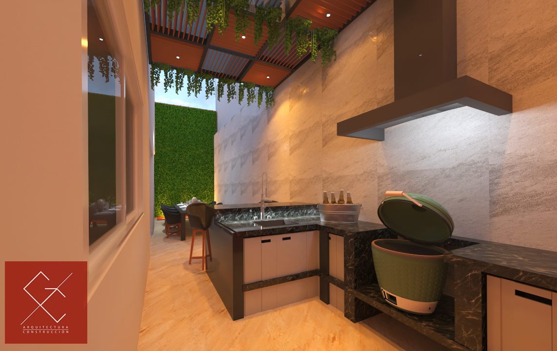 GC Arquitectura - Diseño final área social Cumbres...
