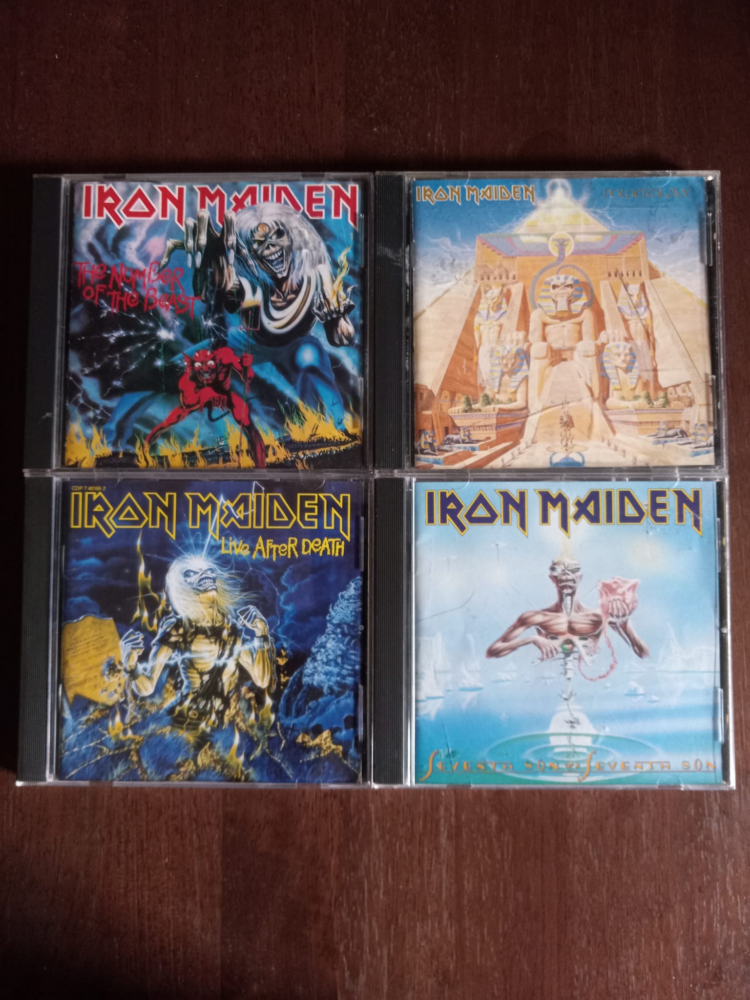 Here's the Iron Maiden part of the collection. Need to work on
