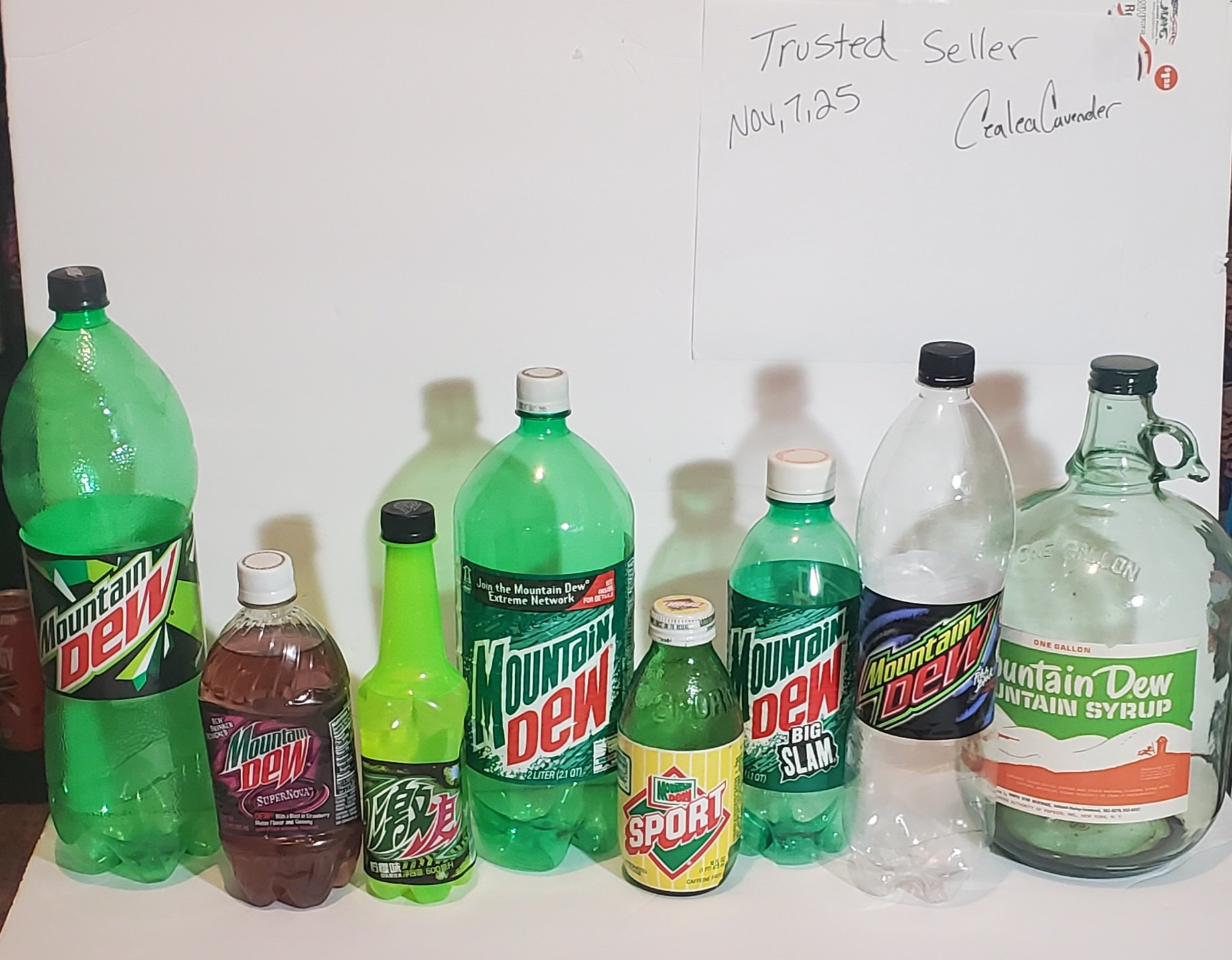 Pepsi and Mtn Dew Collectible Items for Sale