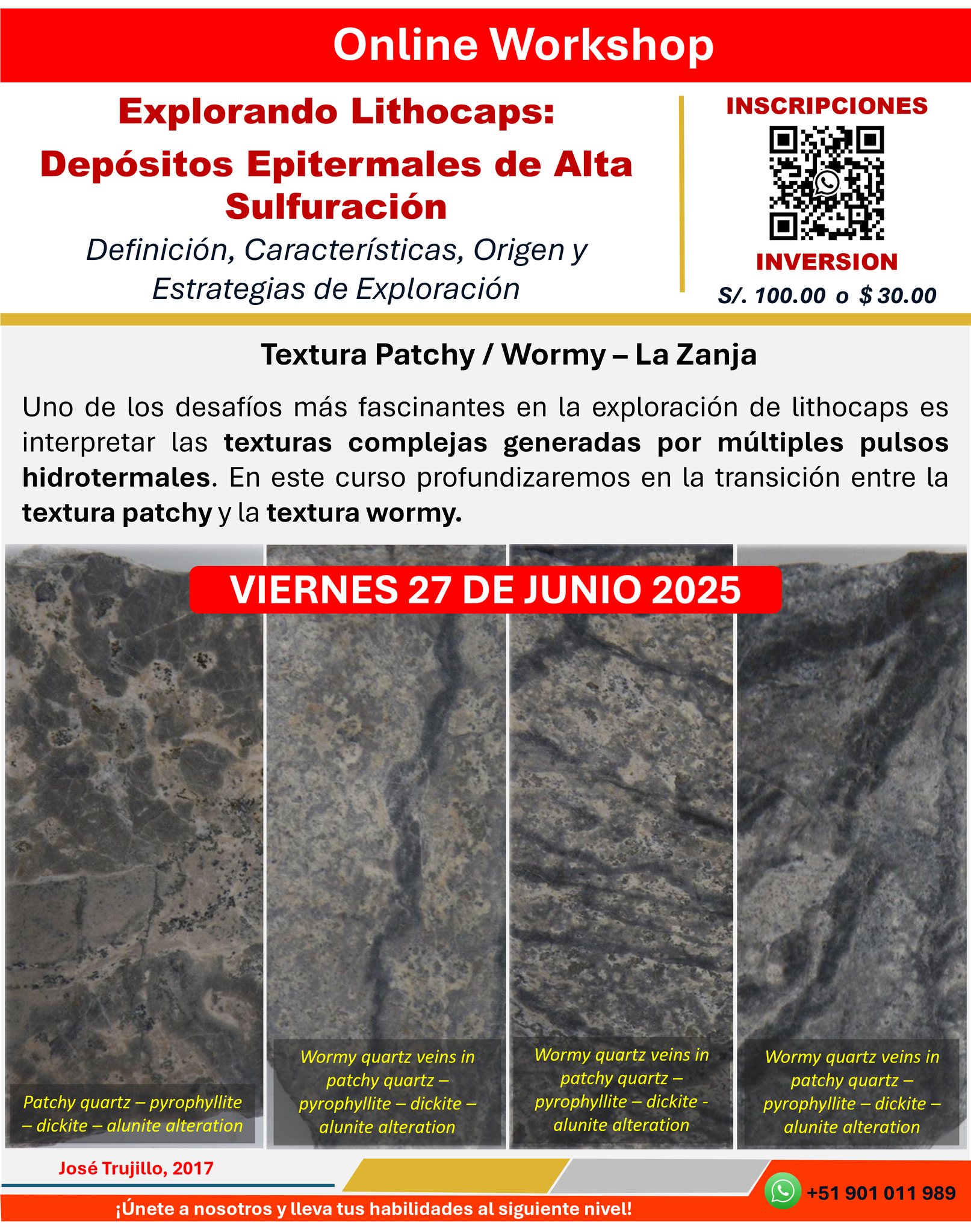 D'Geology - 📚 Curso: EXPLORANDO LITHOCAPS; DEPÓSITOS EPITERMALES DE ...