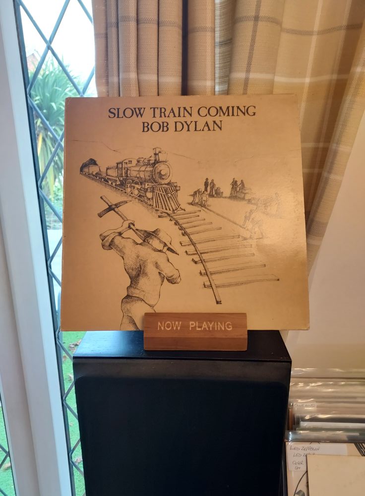 Bob Dylan's Slow Train Coming release in the UK