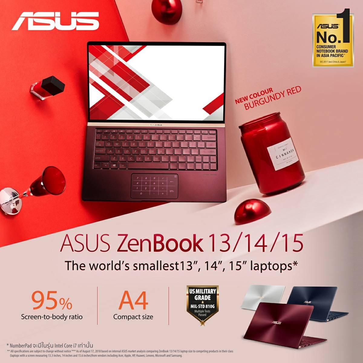 Ubon Computer - New Colour Burgundy RED ราคาเริ่มต้น...
