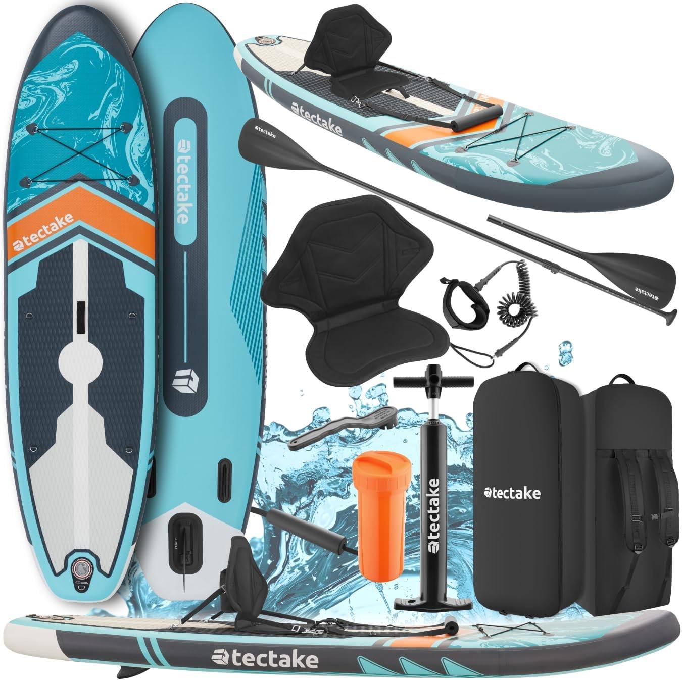 Planche à Pagaie Gonflable 3,2 M – Largeur 81 Cm – Épaisseur 15 Cm – Charge 130 Kg – Accessoires Complets