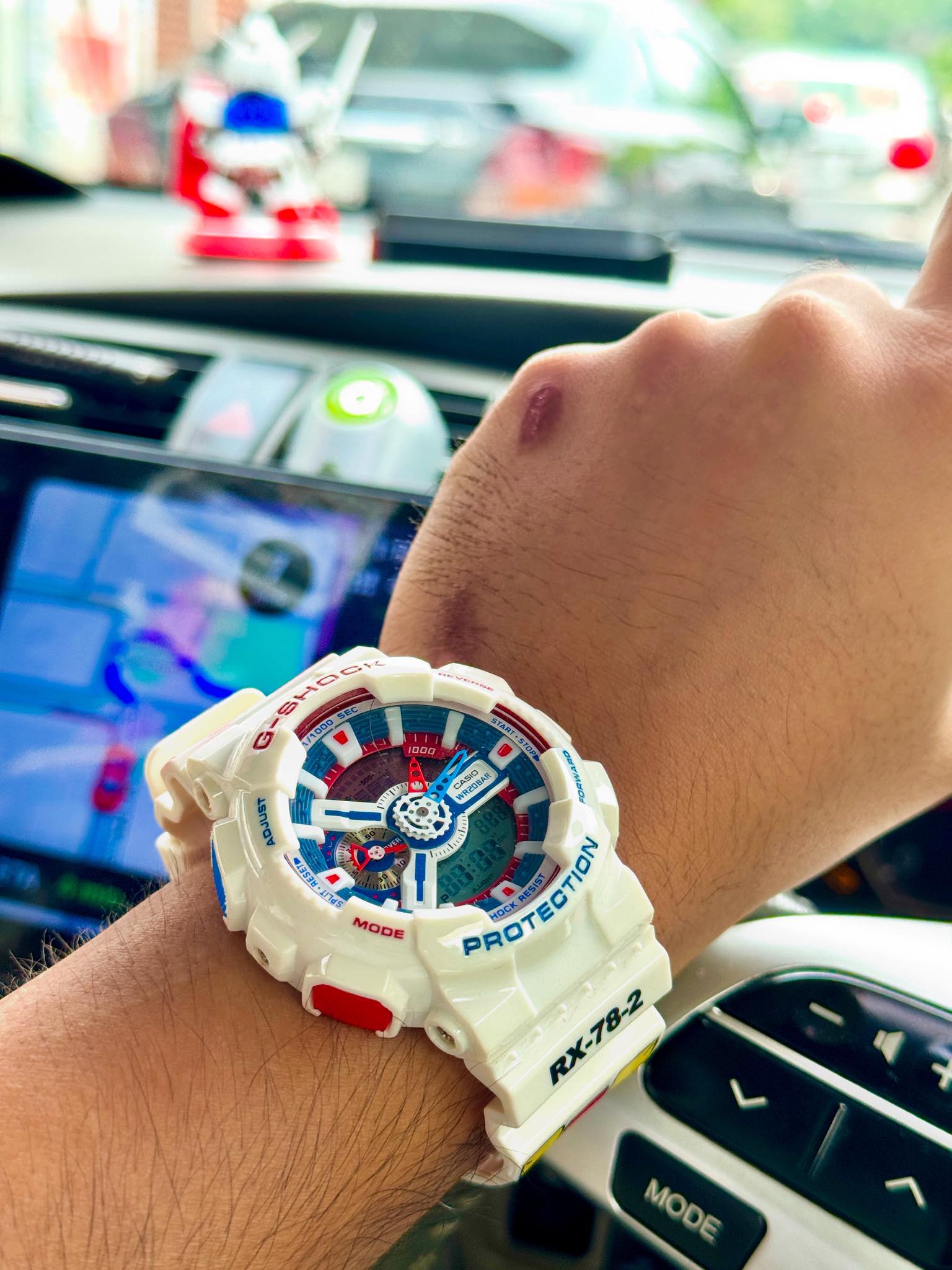 G-Shock X Gundam 35th Anniversary Char Aznable Red GD-100