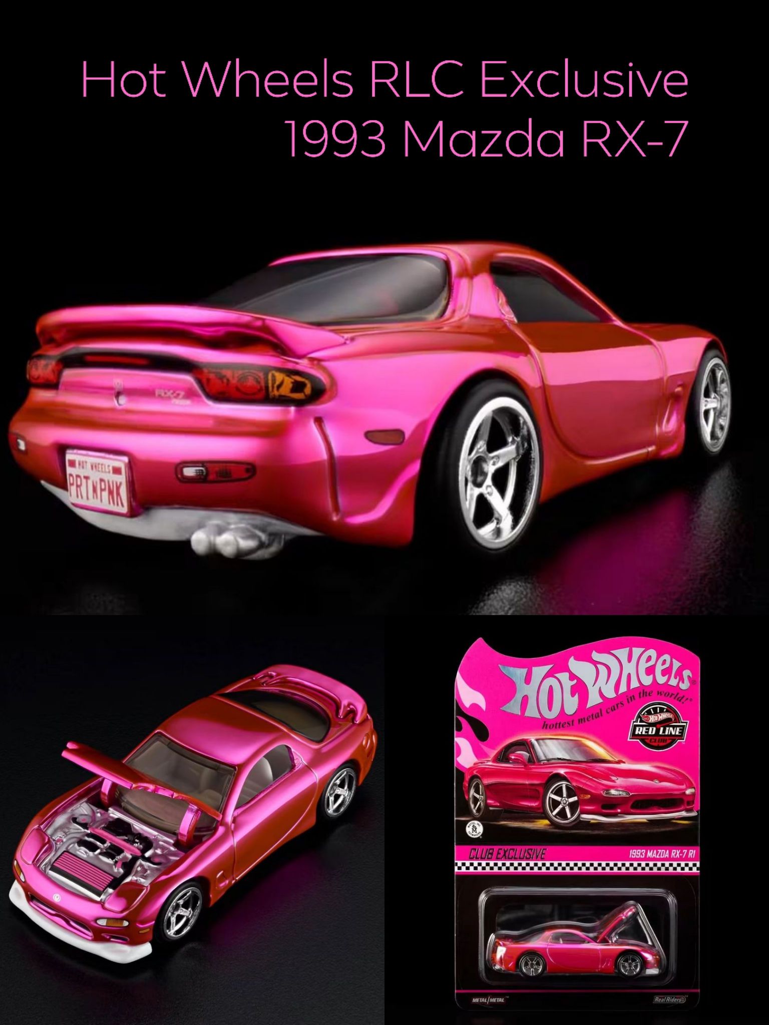 Mazda RX-7 is Back!! Hot Wheels RLC Exclusive 1993 Mazda RX-7 R1