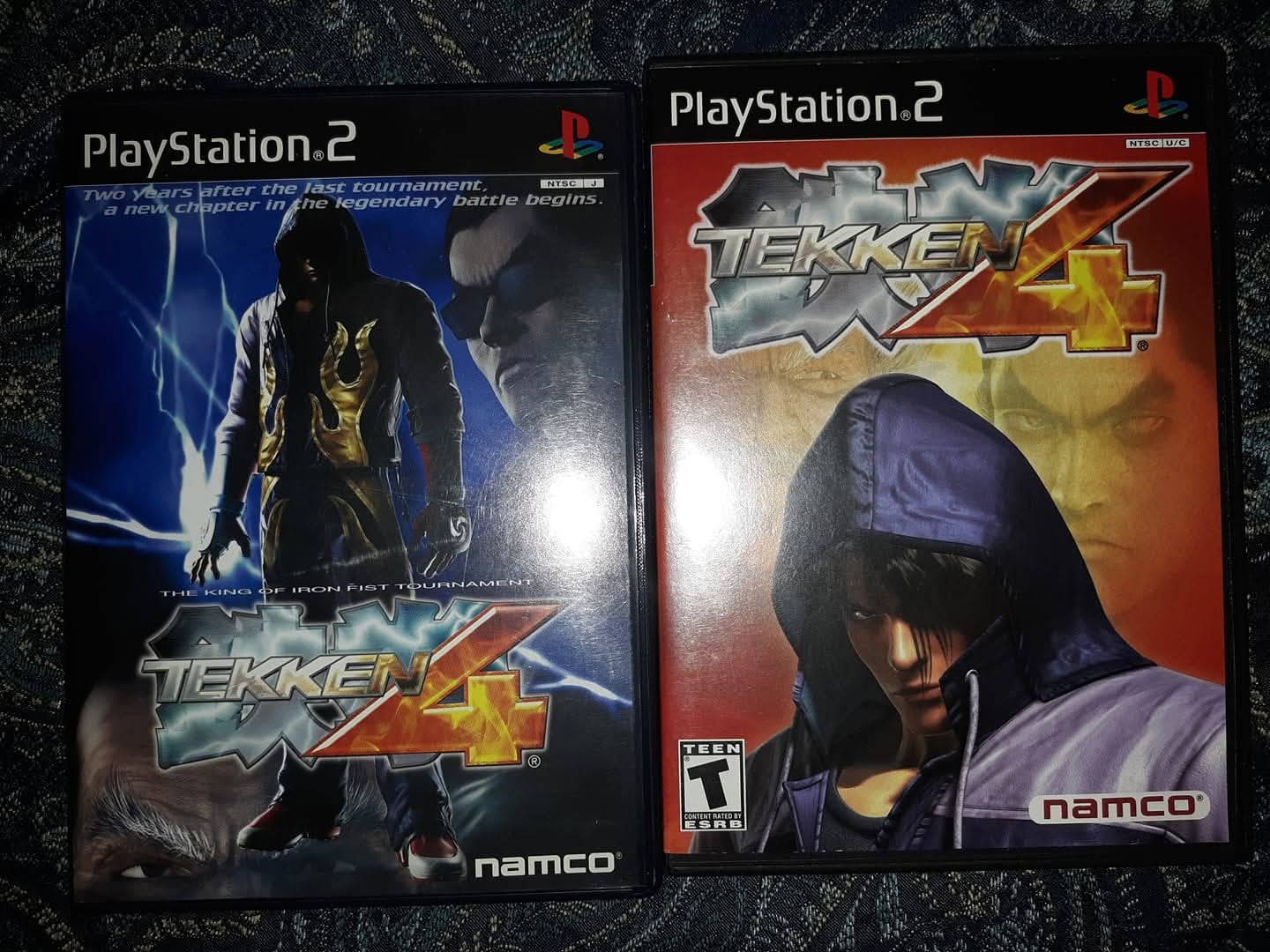Japanese Tekken game box art